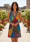 NWT Alice+Olivia Patchwork Dress (org$995)