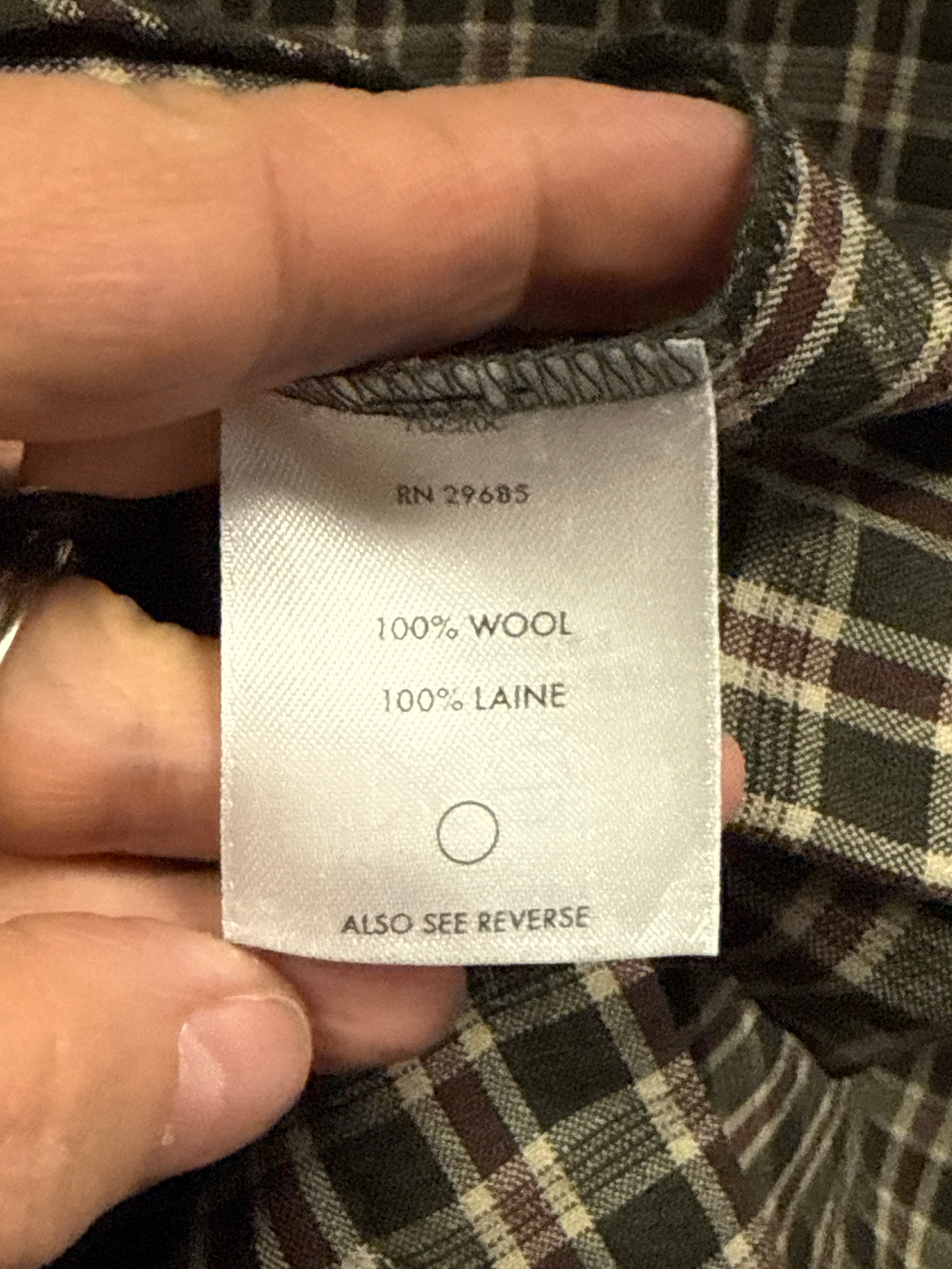 PENDLETON WOOL SHIRT (org$185)