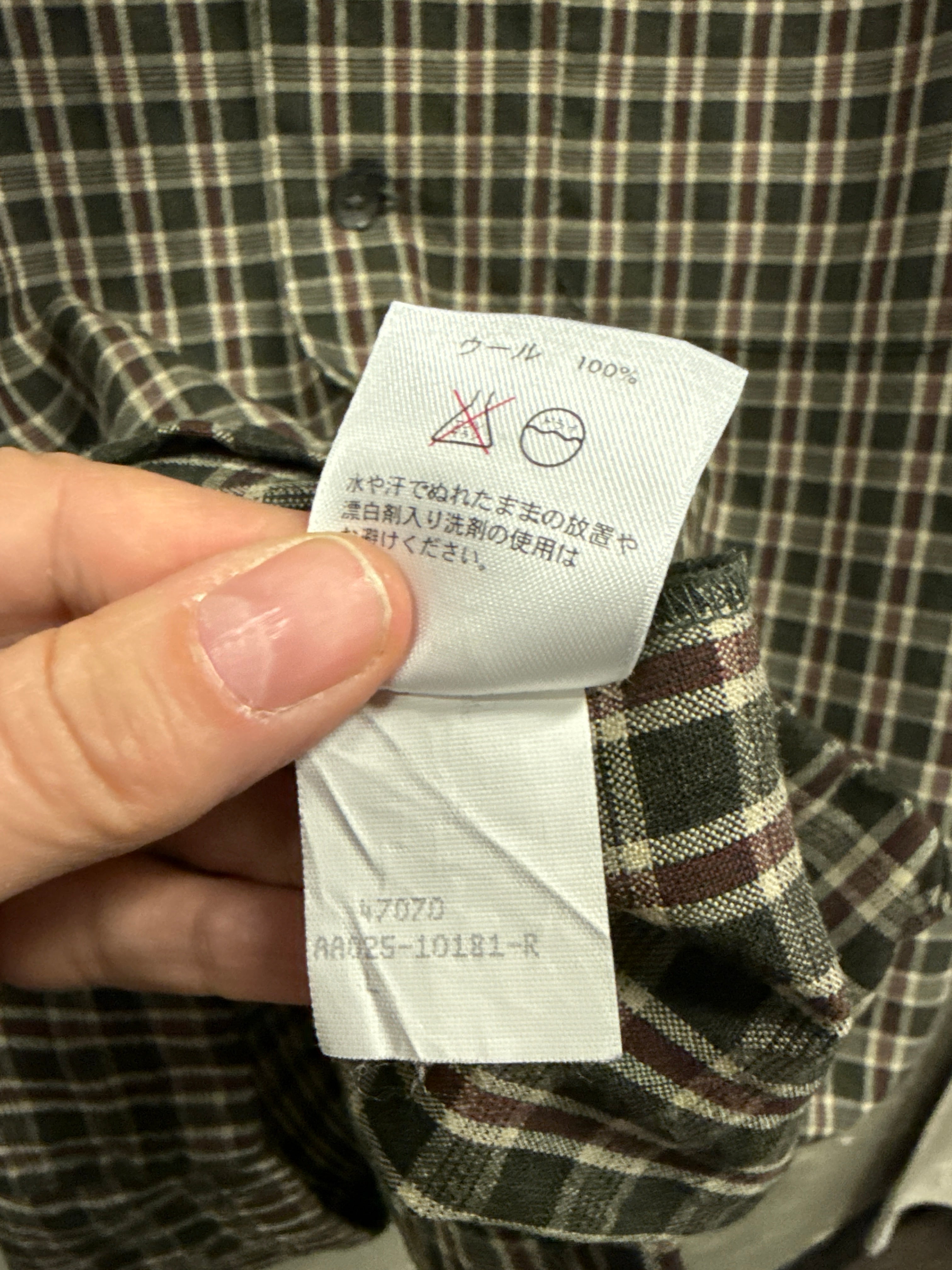 PENDLETON WOOL SHIRT (org$185)