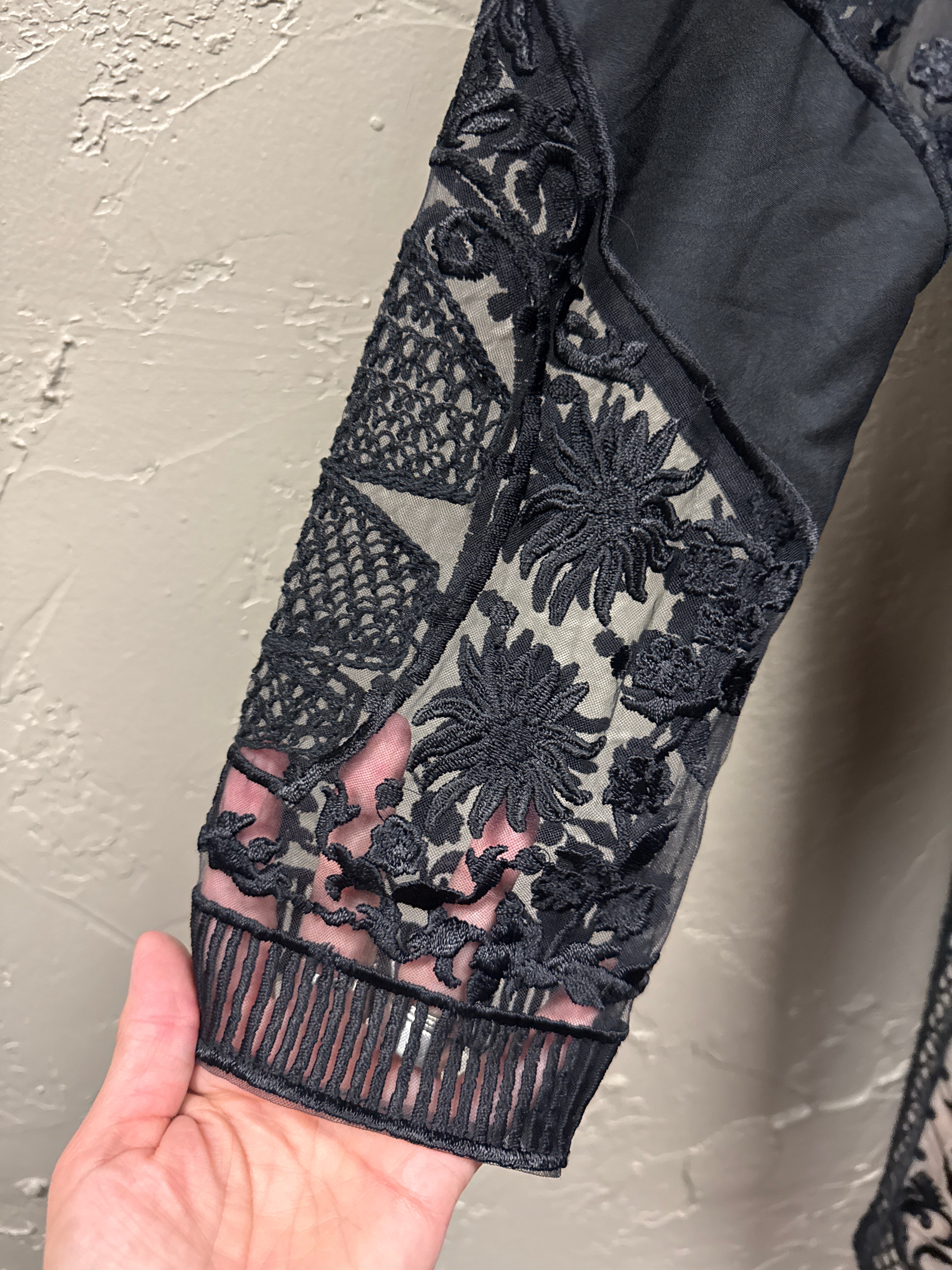 NWT KAREN MILLEN EMBROIDERED DRESS (org$342)