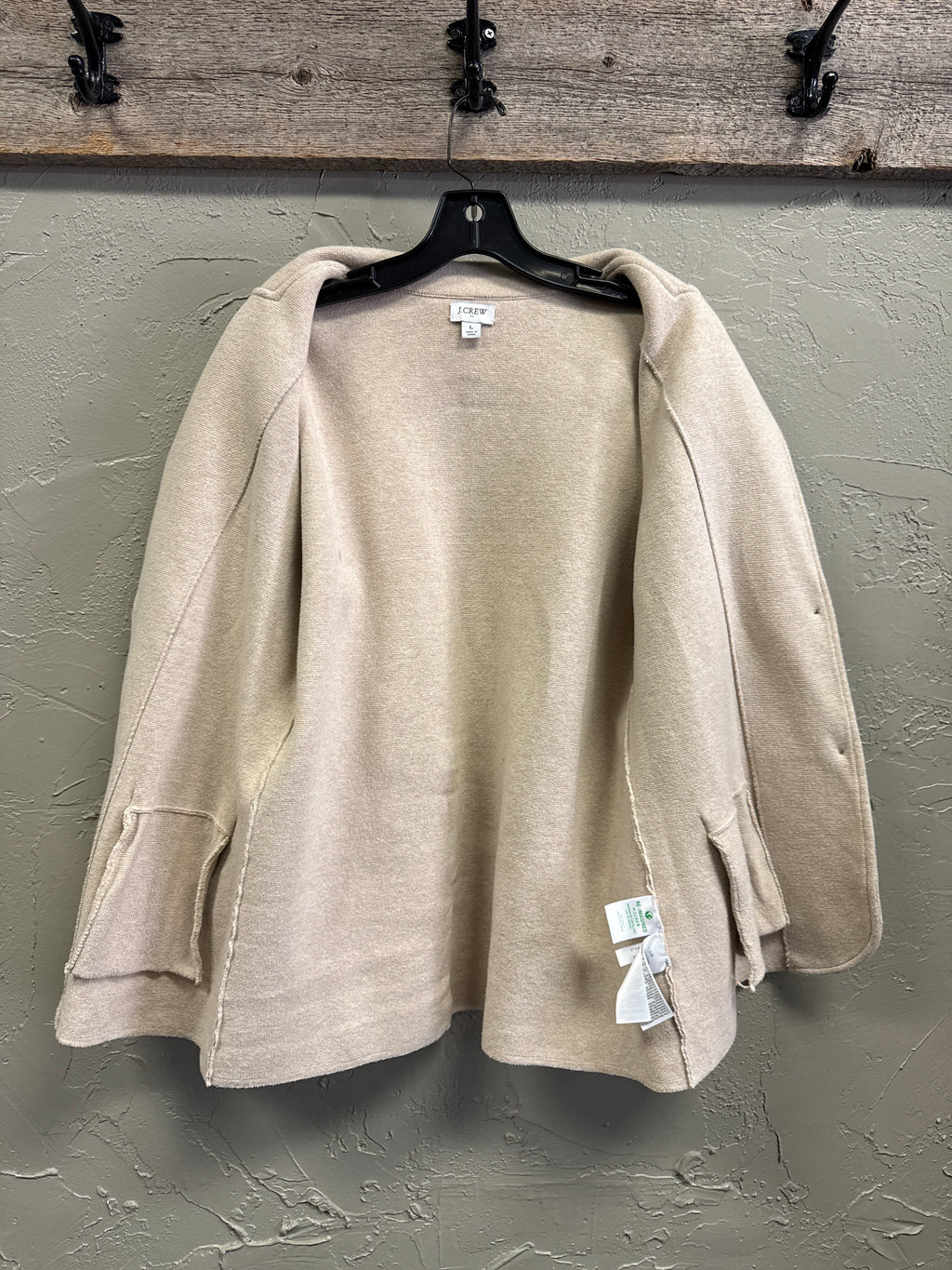 J CREW SWEATER BLAZER