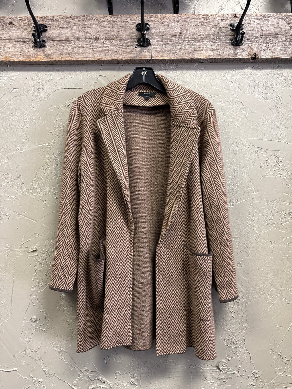 J CREW OPEN FRONT SWEATER (org$158)