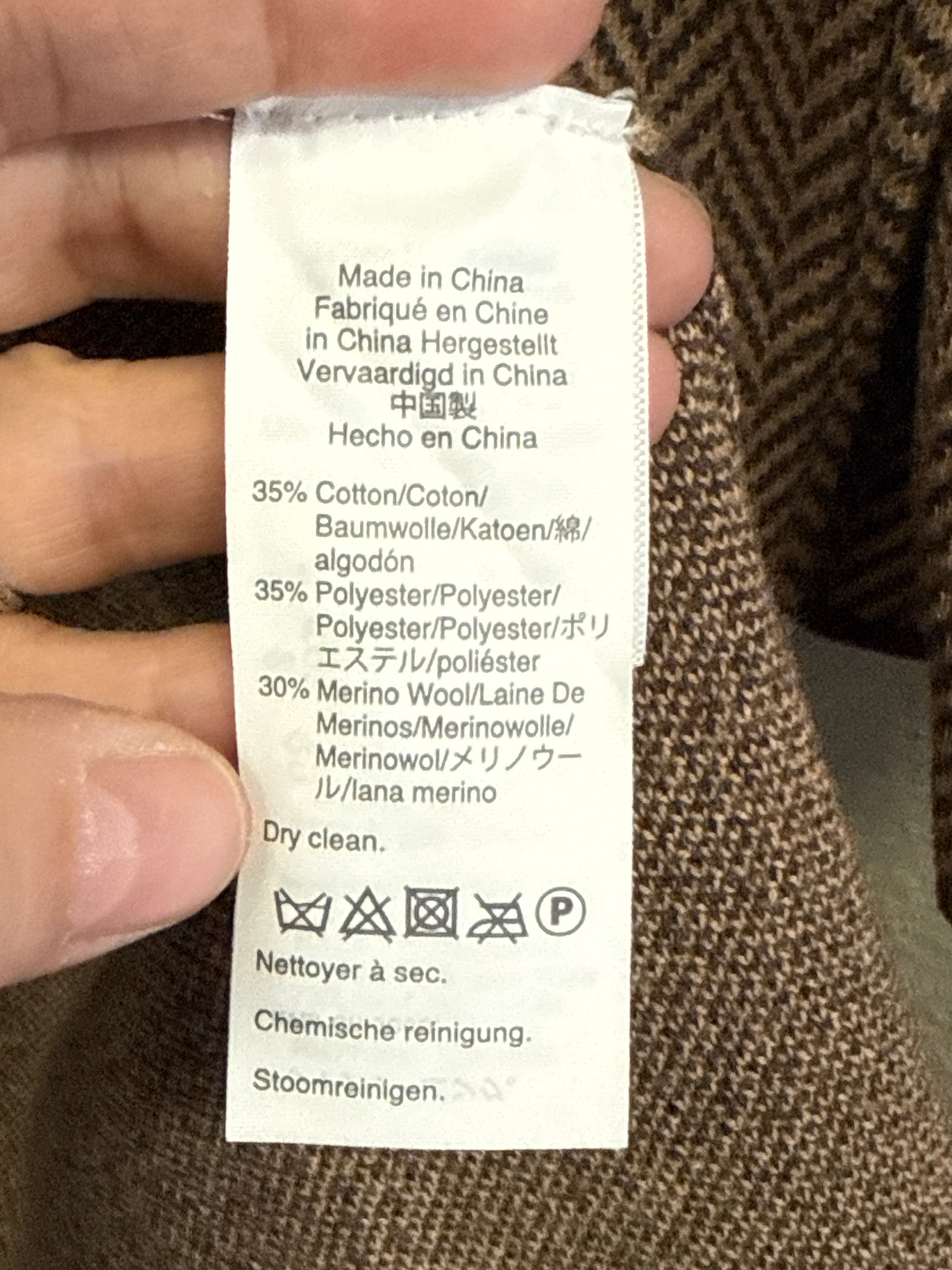 J CREW OPEN FRONT SWEATER (org$158)