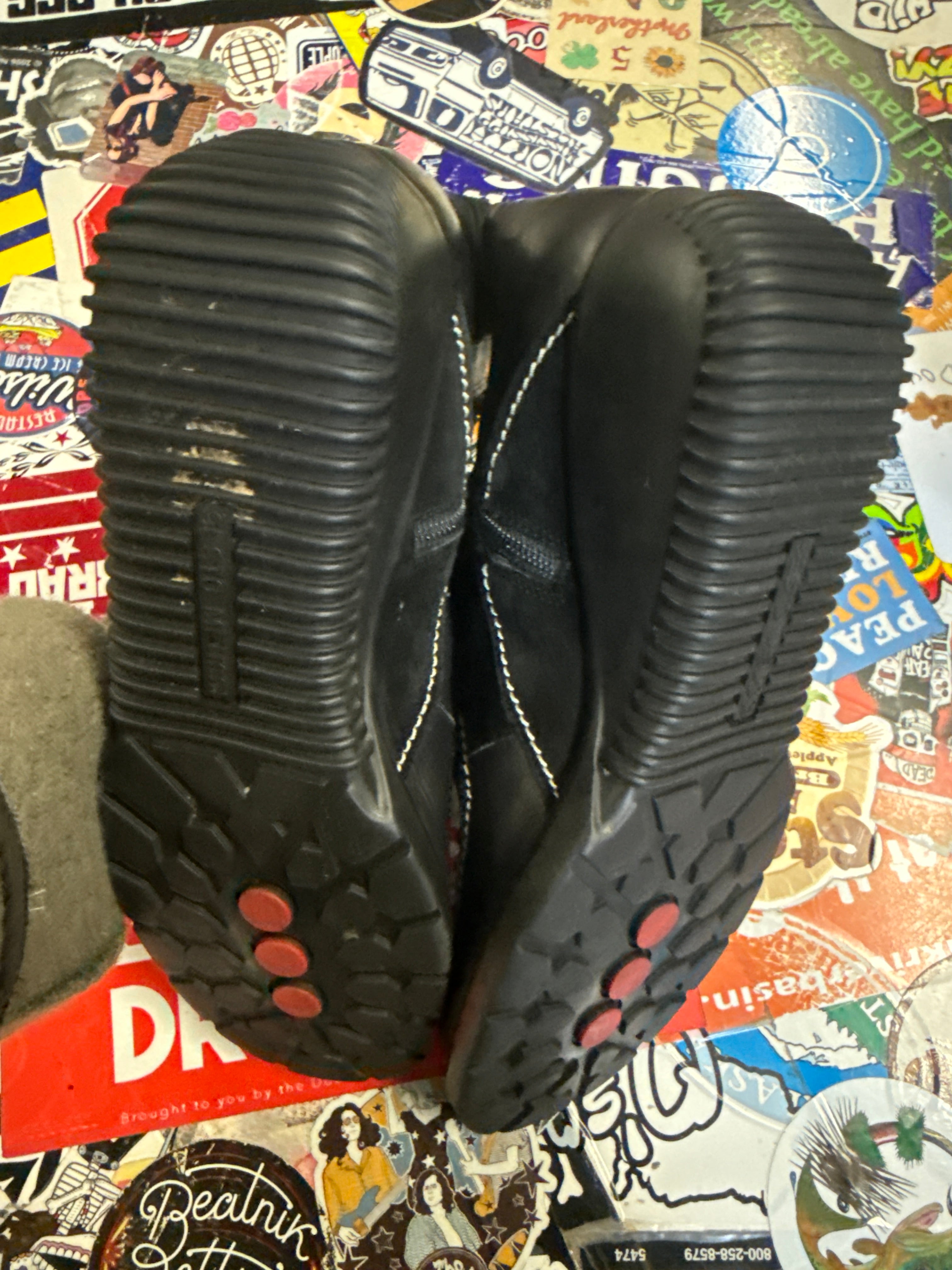 SESTO MEUCCI LEATHER WEDGE BOOT (org$250)