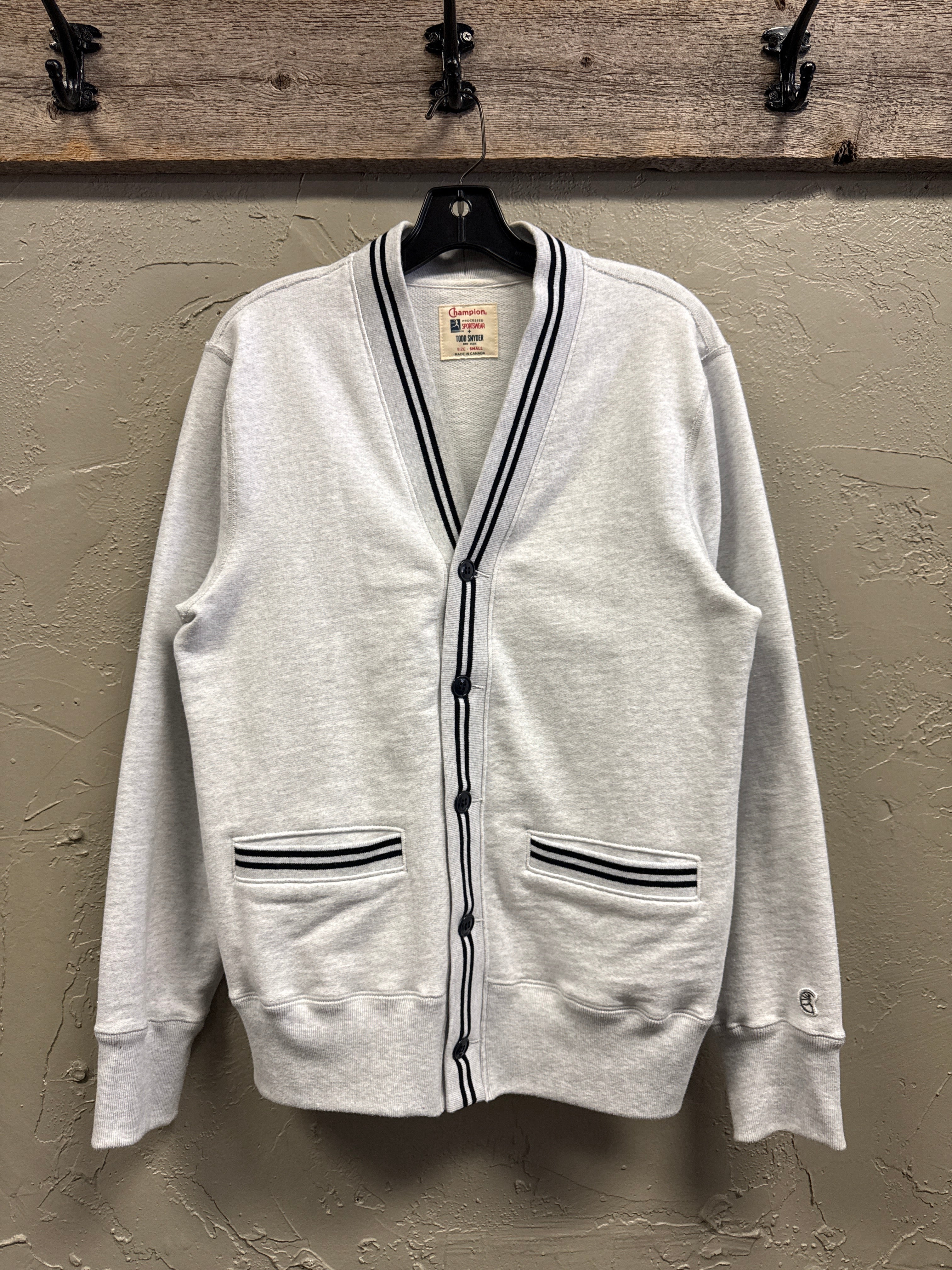 CHAMPION TIPPED CARDIGANS (org$115)