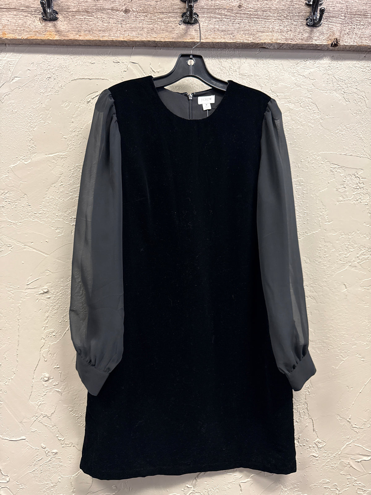 NWT J Crew Velvet Mini Dress (org$128)
