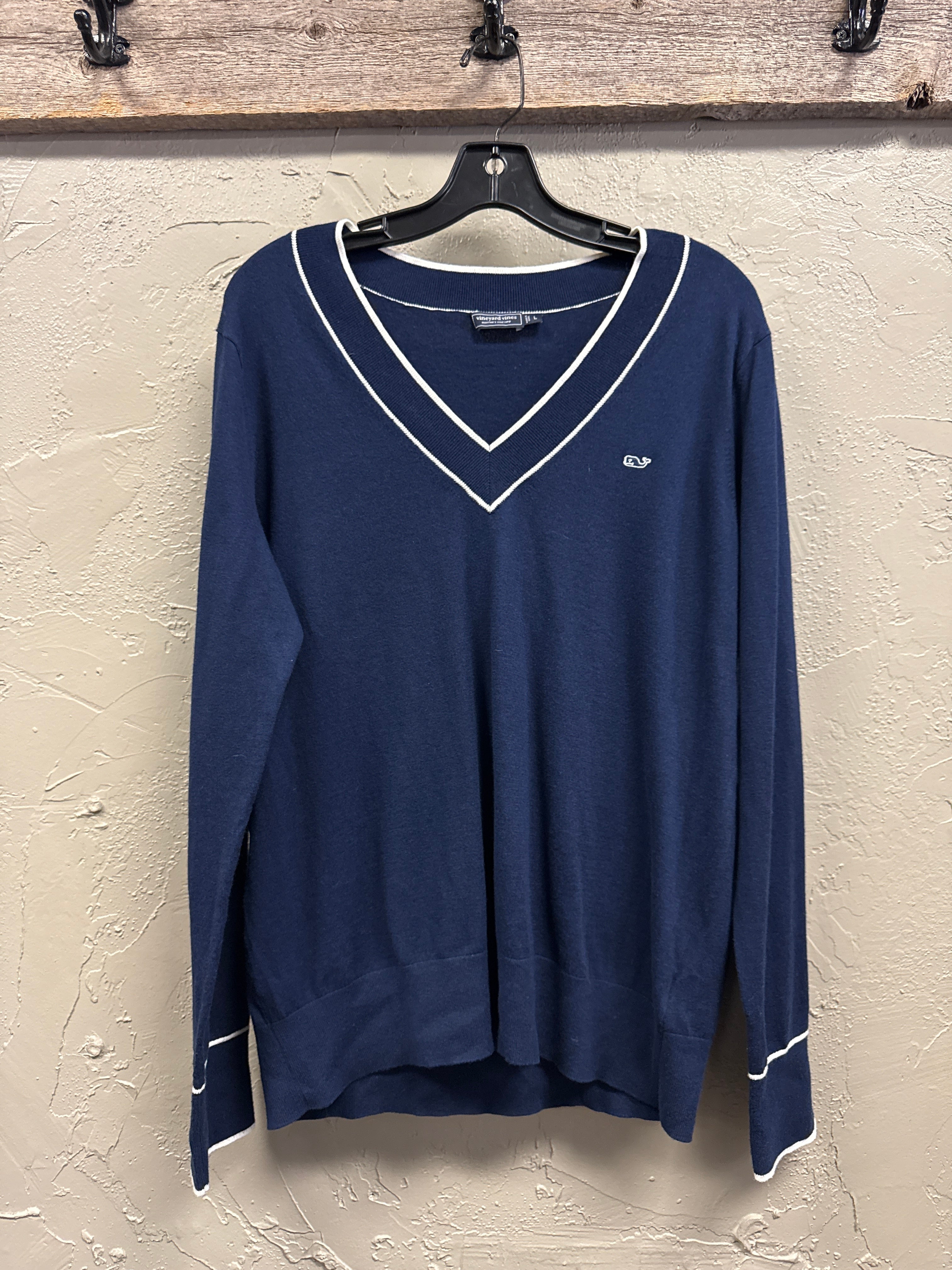 VINEYARD VINES V-NECK SWEATER (org$128)