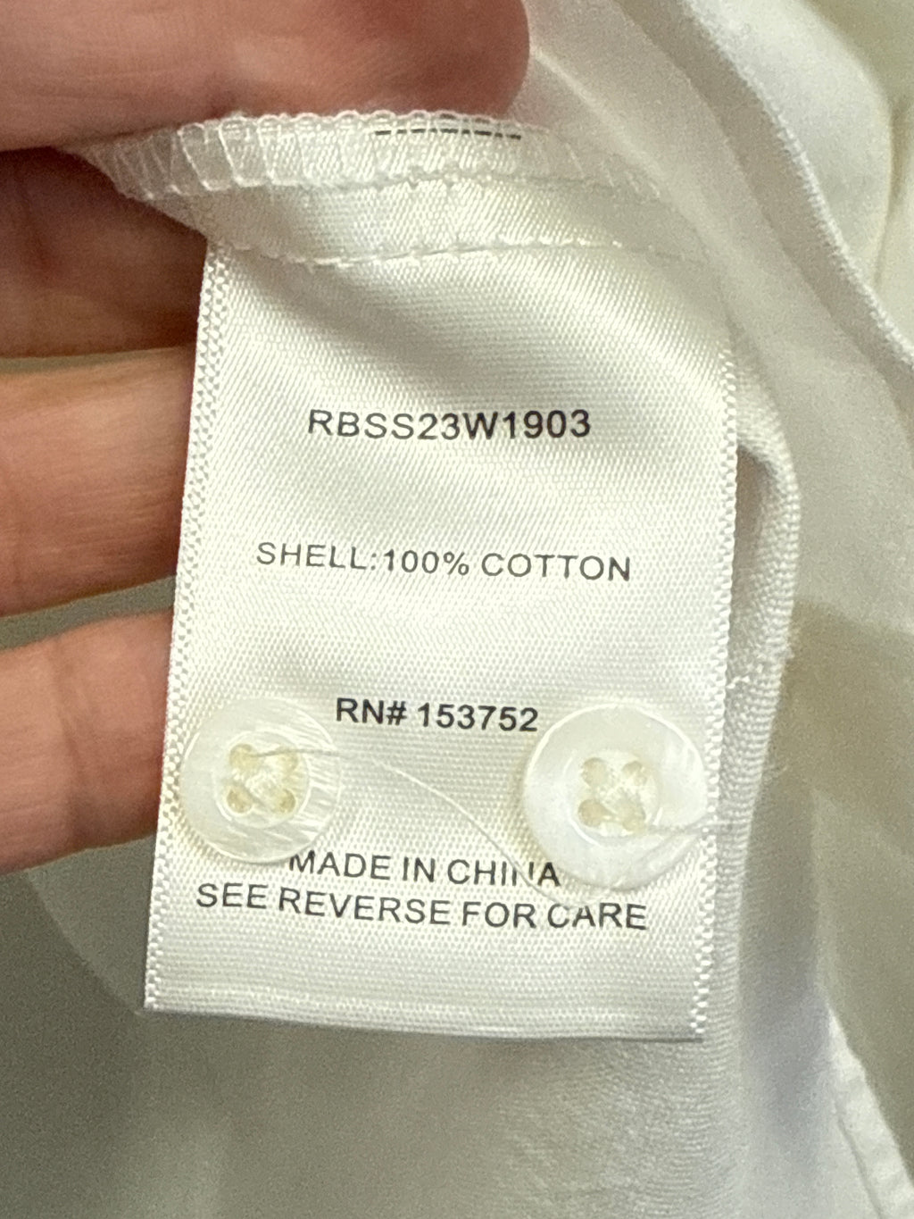 NWT ROWING BLAZERS COTTON BUTTON UP (org$158)