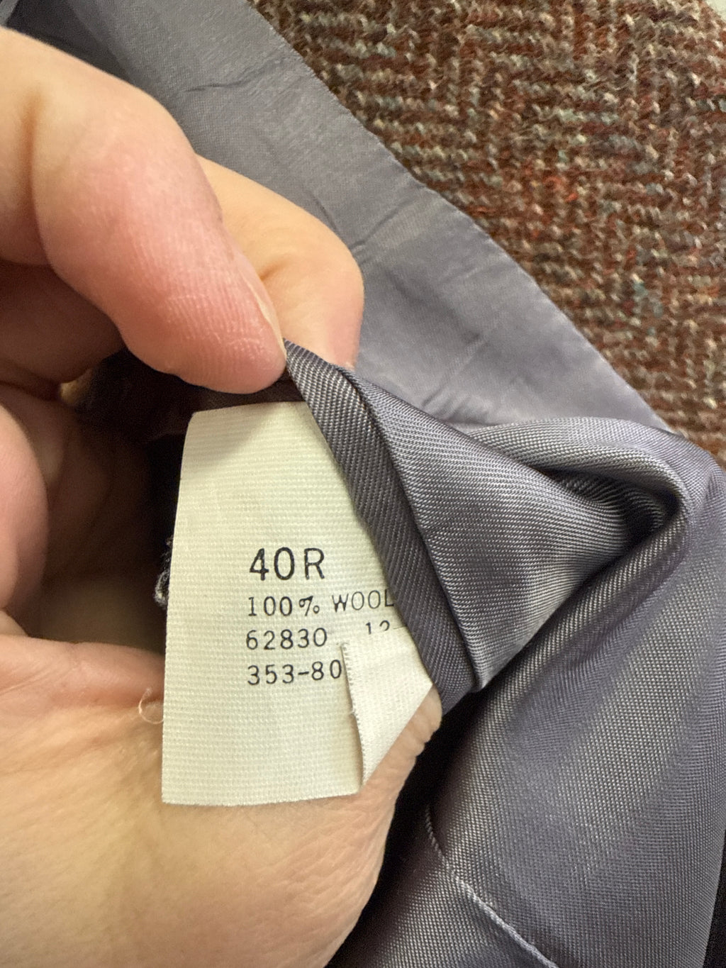 VTG LANDS END HARRIS TWEED BLAZER