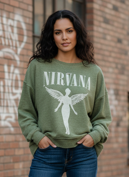DAY DREAMER NIRVANA  PULLOVER (org$128)