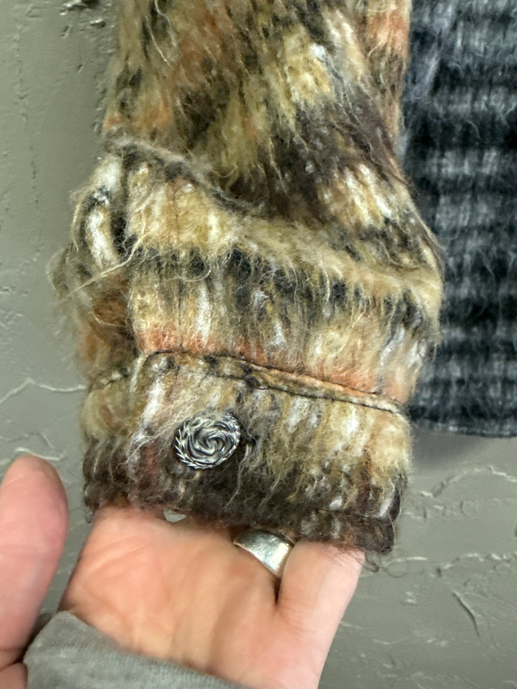 POL Contrast Plaid Shacket