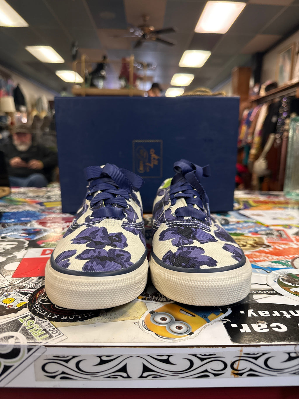 MILLY FOR SPERRY FLORAL SNEAKER