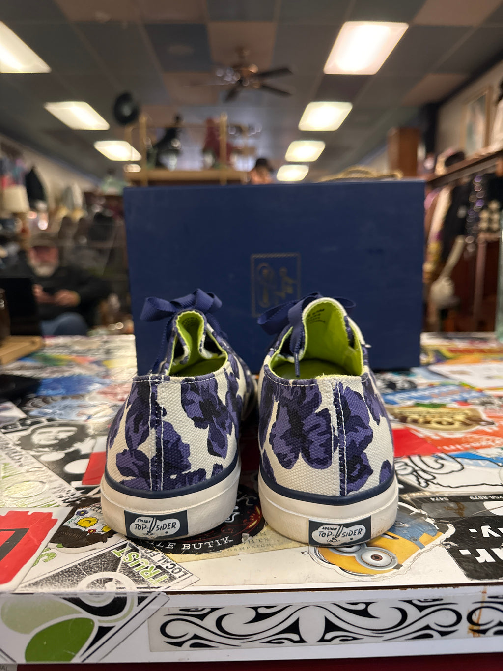 MILLY FOR SPERRY FLORAL SNEAKER