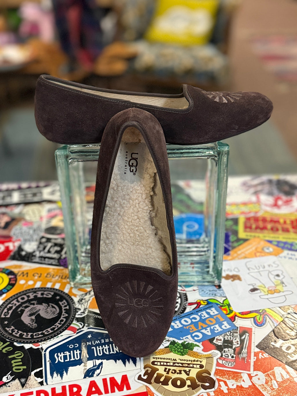 NWOT UGG ALLOWAY BALLET FLATS (org$100)