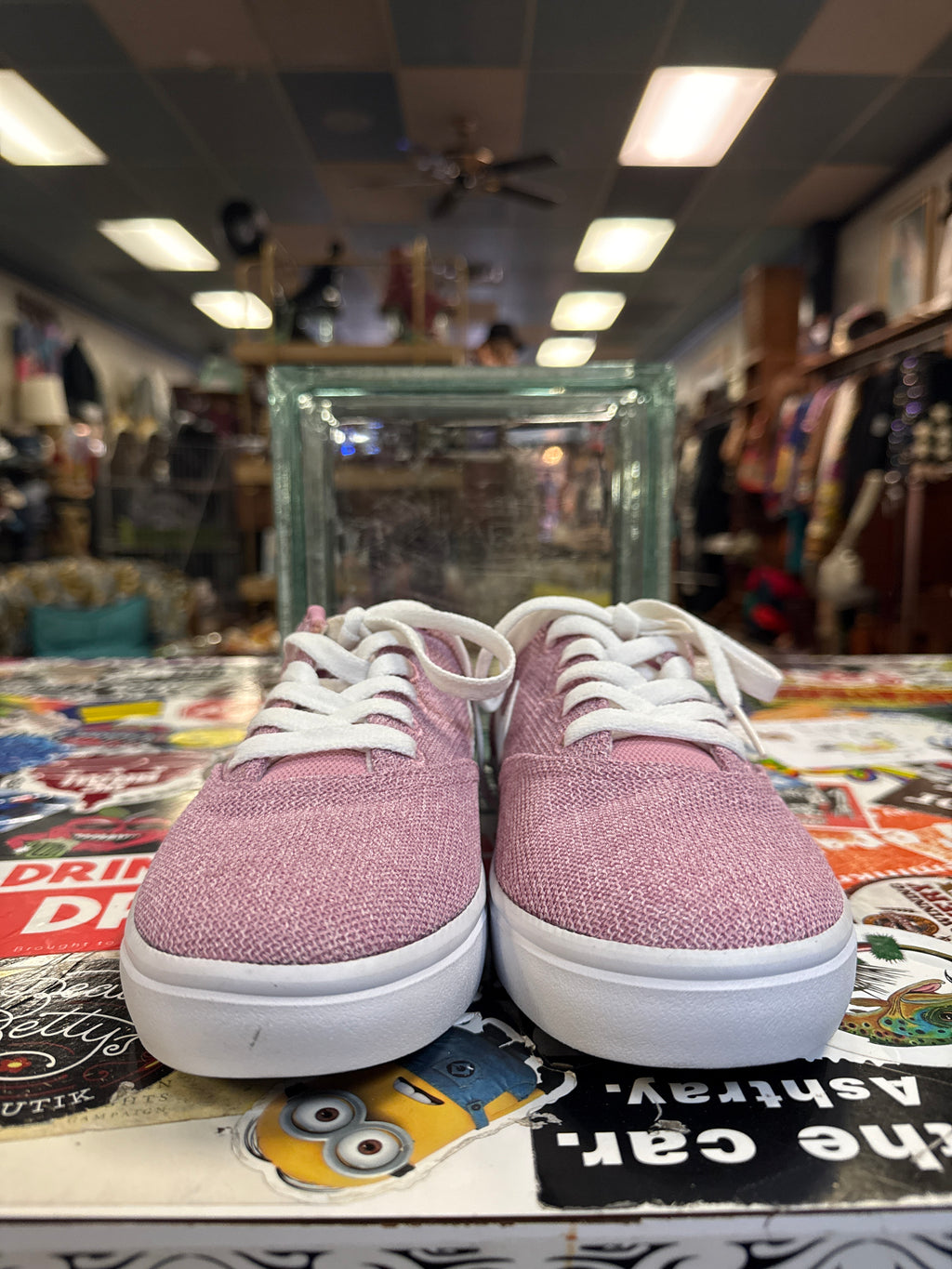 NIKE SB CHECK SOLAR CANVAS SNEAKERS