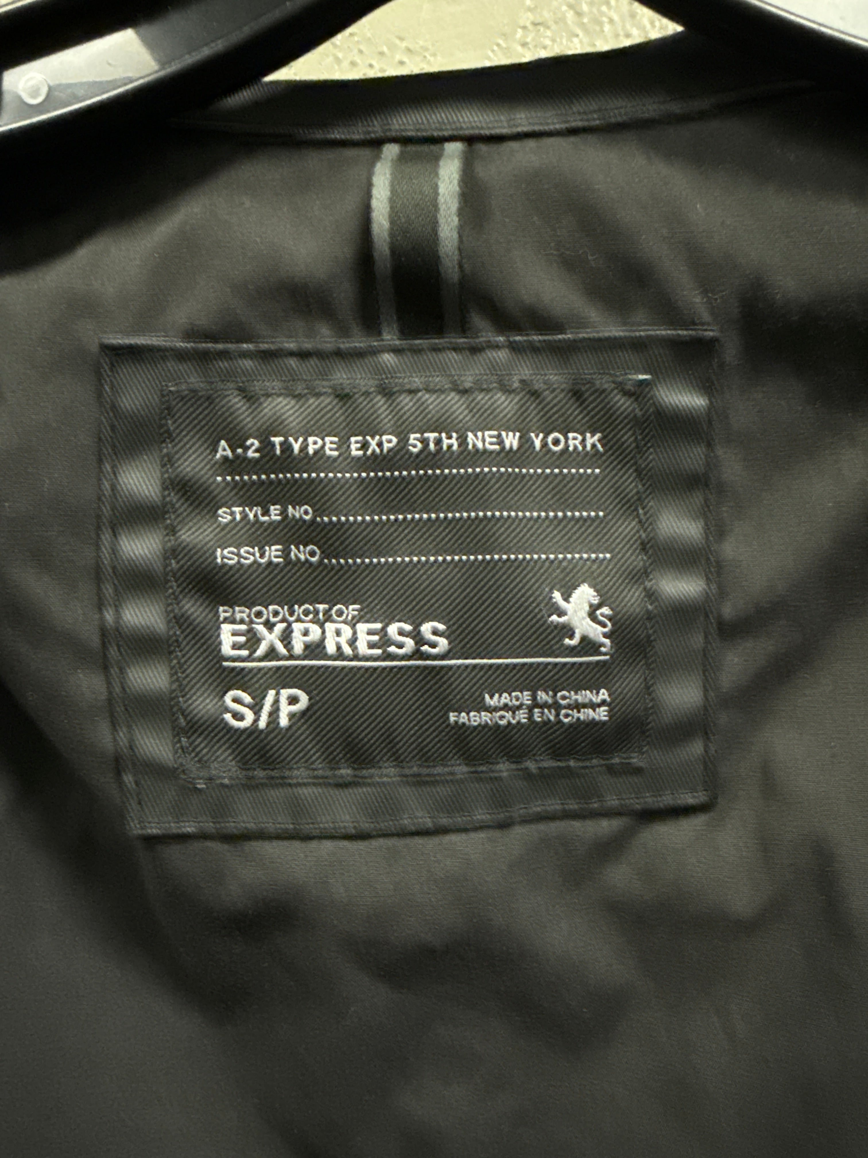 EXPRESS WAXED COTTON MOTO JACKET (org$198)