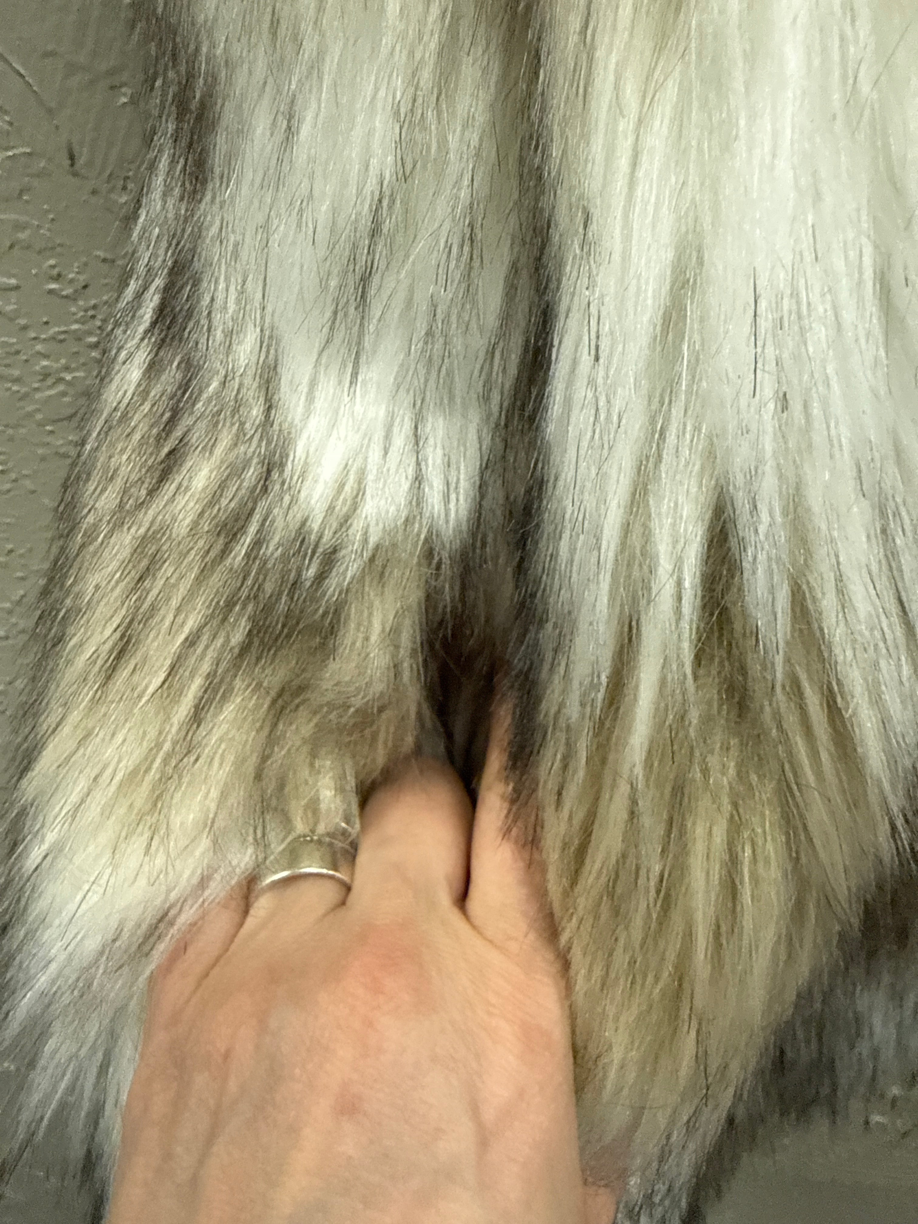 IMPRESSIONS FAUX FUR VEST