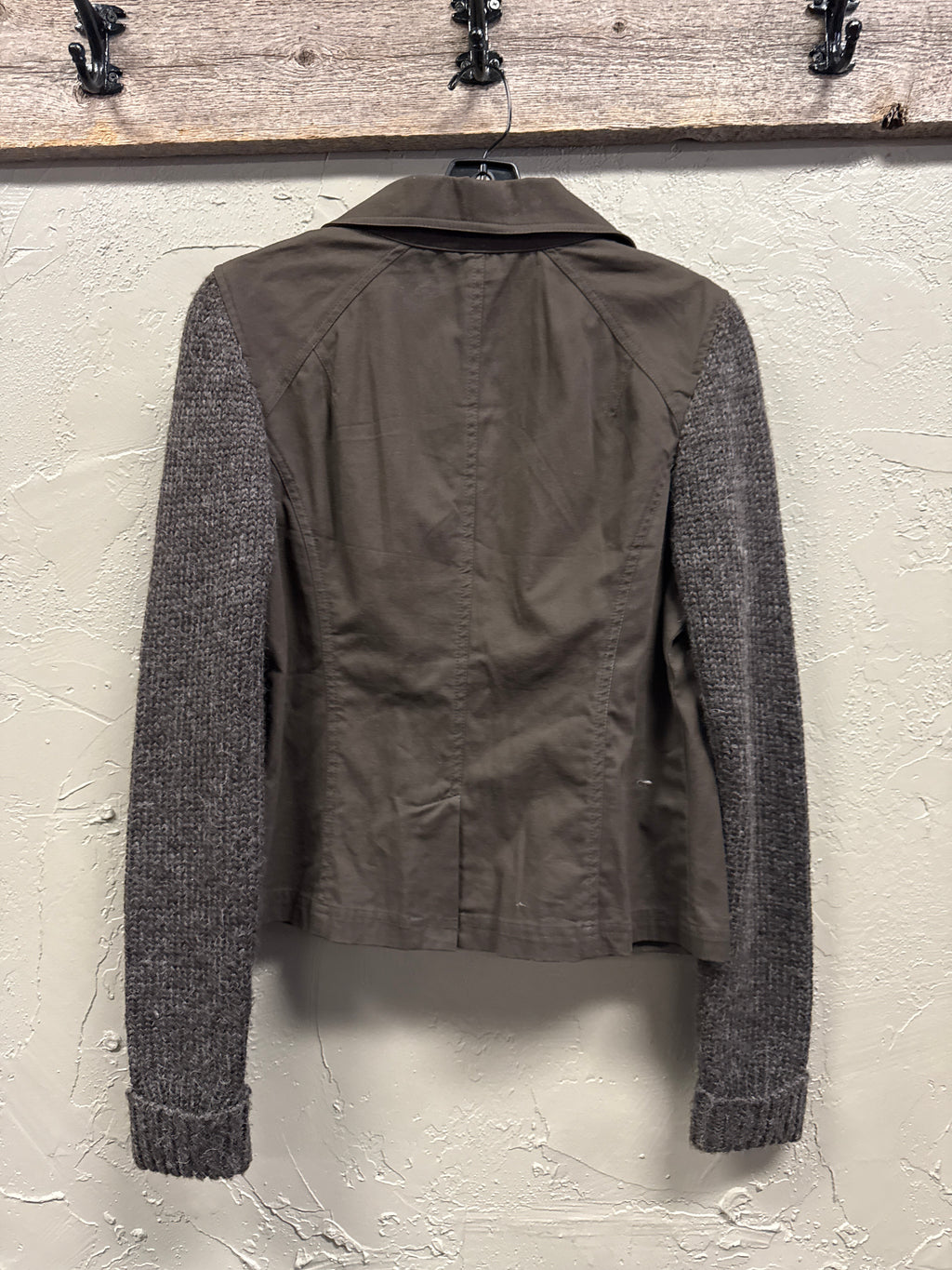 Sundance Mixed-Media Blazer (org$248)