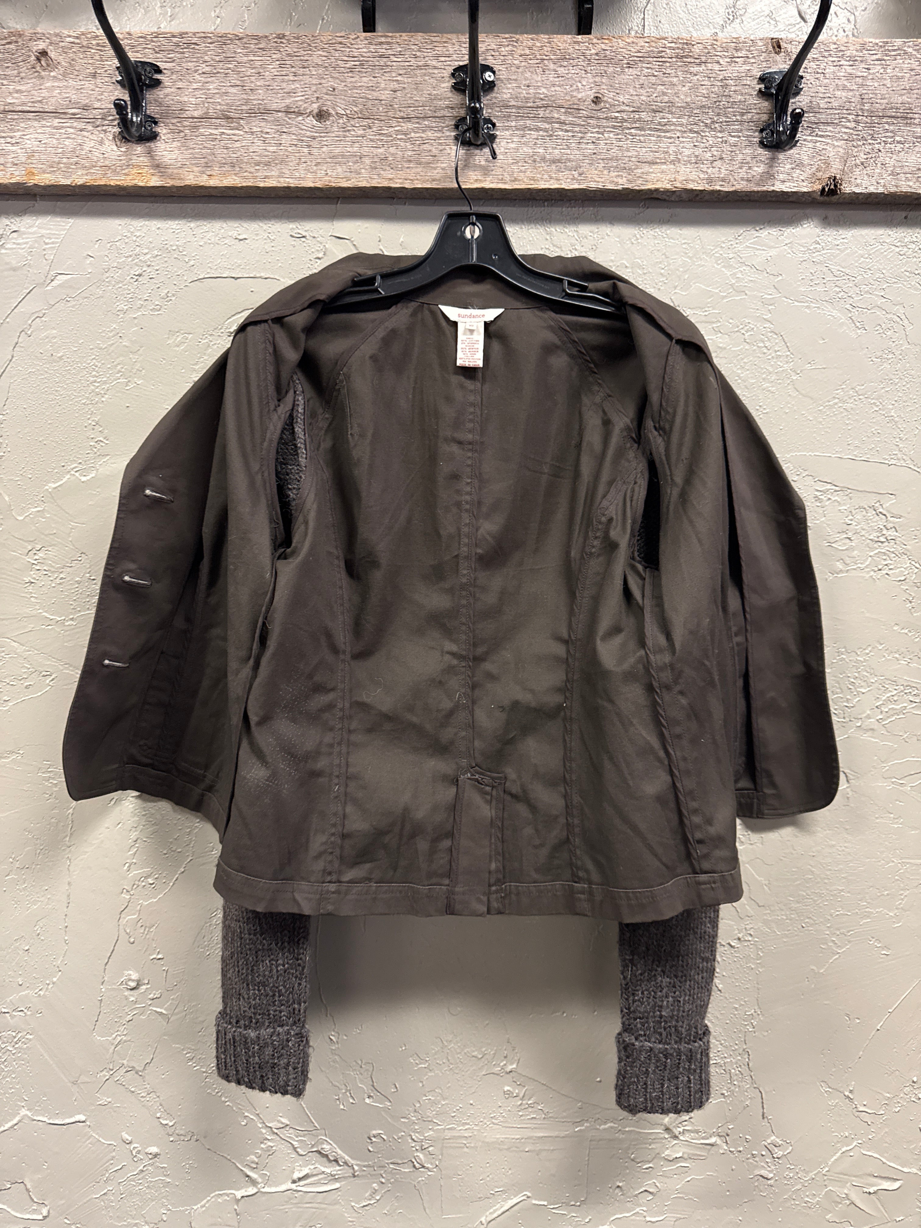 SUNDANCE MIXED-MEDIA BLAZER (org$248)