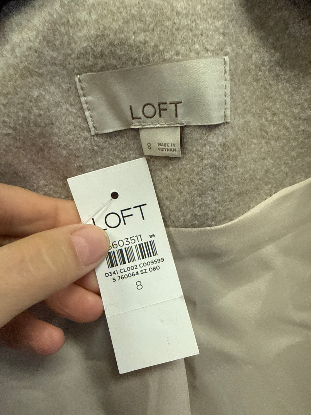 NWT LOFT Dbl Breasted Blazer (org$160)