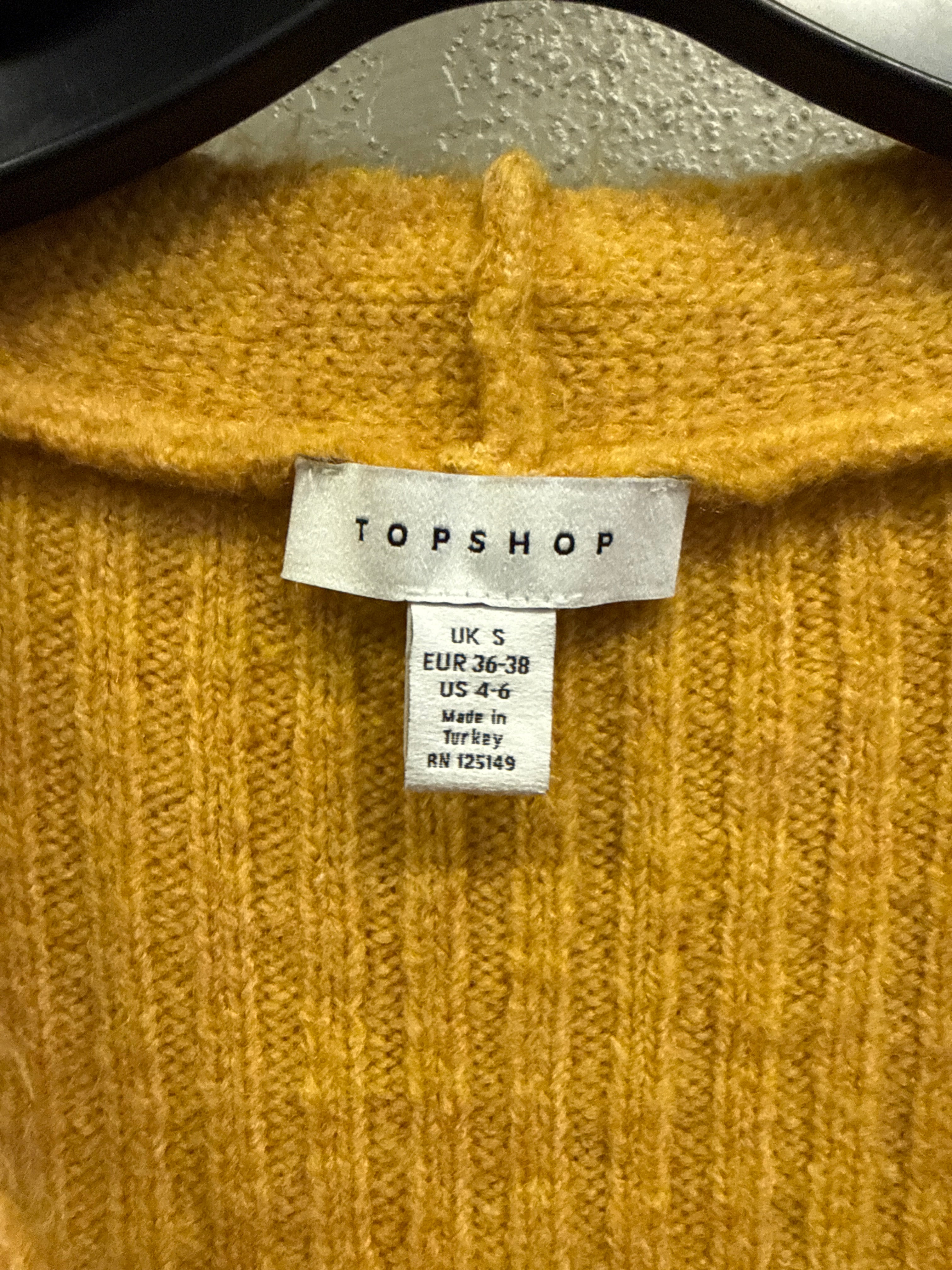 TOPSHOP BUTTON-UP CARDIGAN