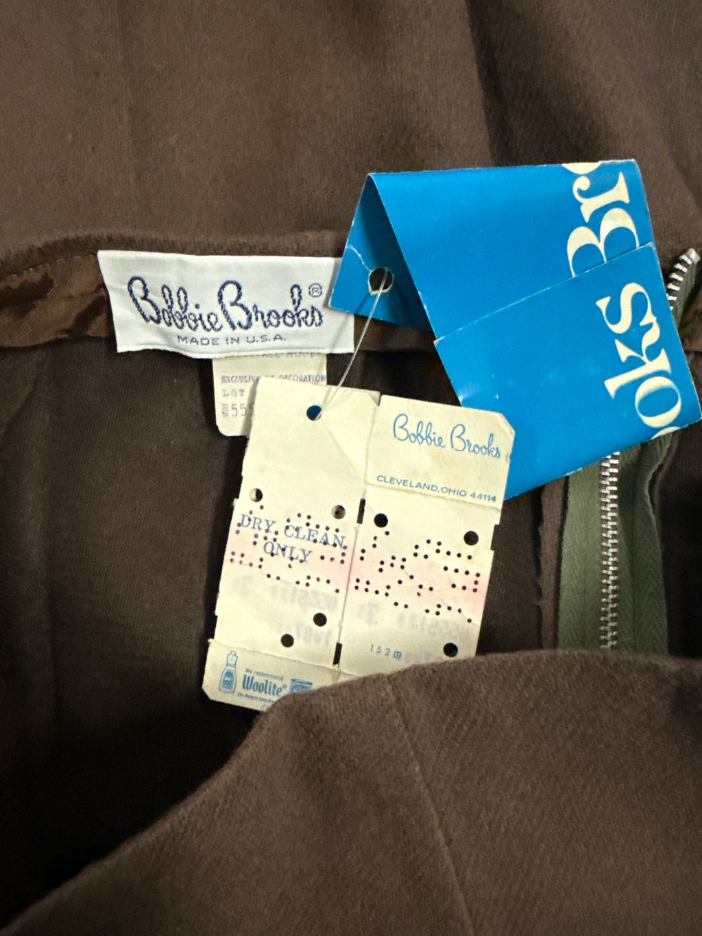 DEADSTOCK BOBBIE BROOKS WOOL SHORTS