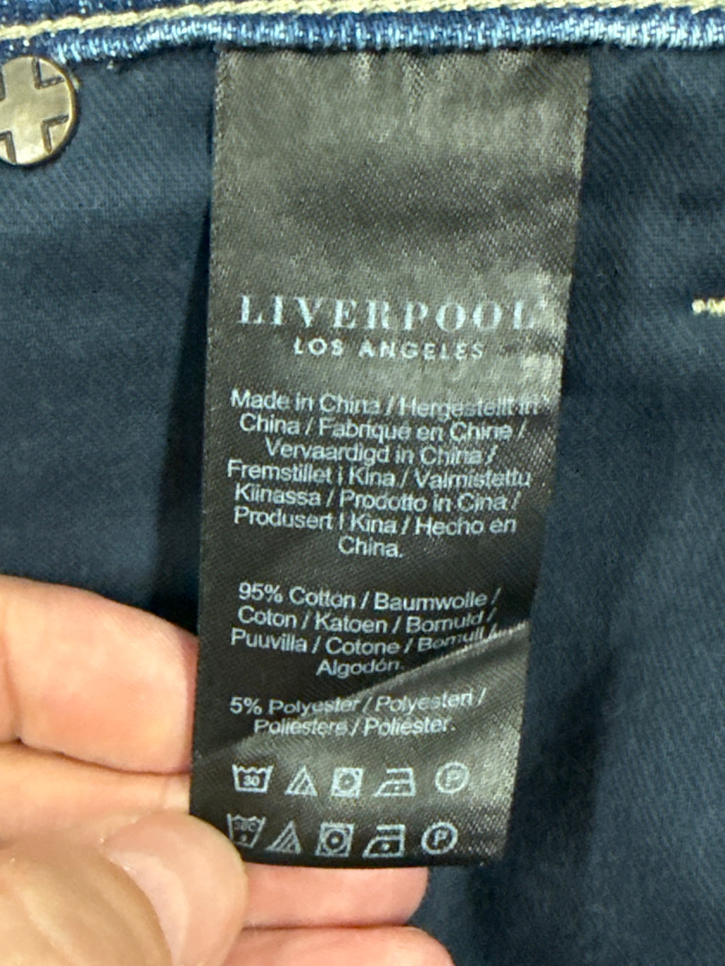 LIVERPOOL RELAXED FIT JEAN (org$109)