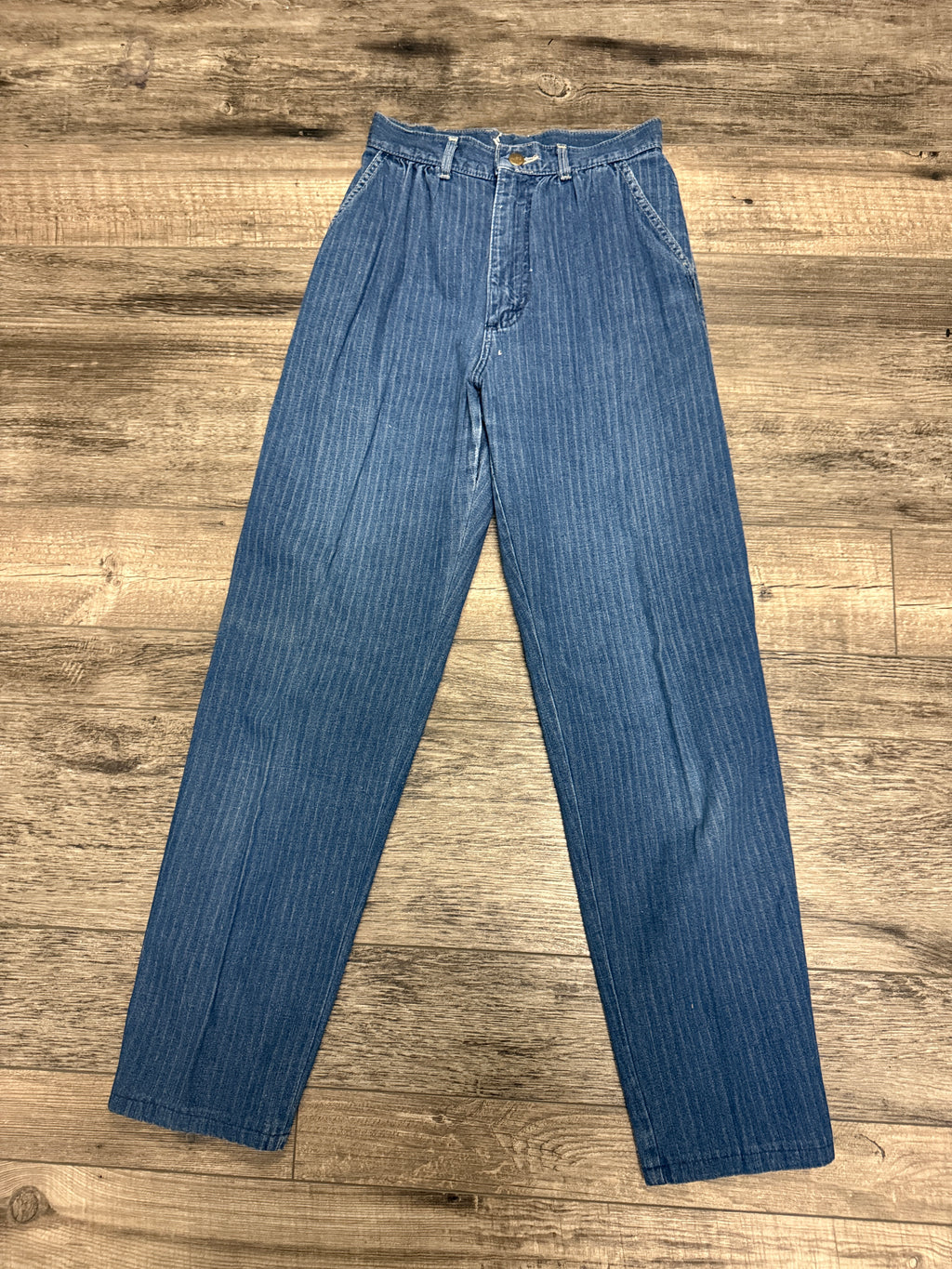 VTG 80's LEE PINSTRIPE JEANS