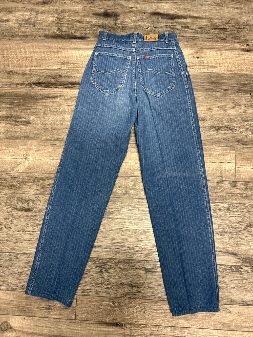 VTG 80's LEE PINSTRIPE JEANS