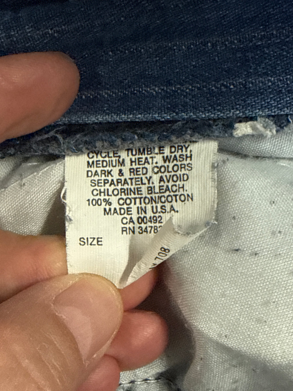 VTG 80's LEE PINSTRIPE JEANS