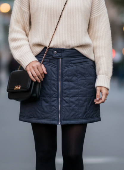 ATHLETA QUILTED PUFFER SKIRT (org$89)