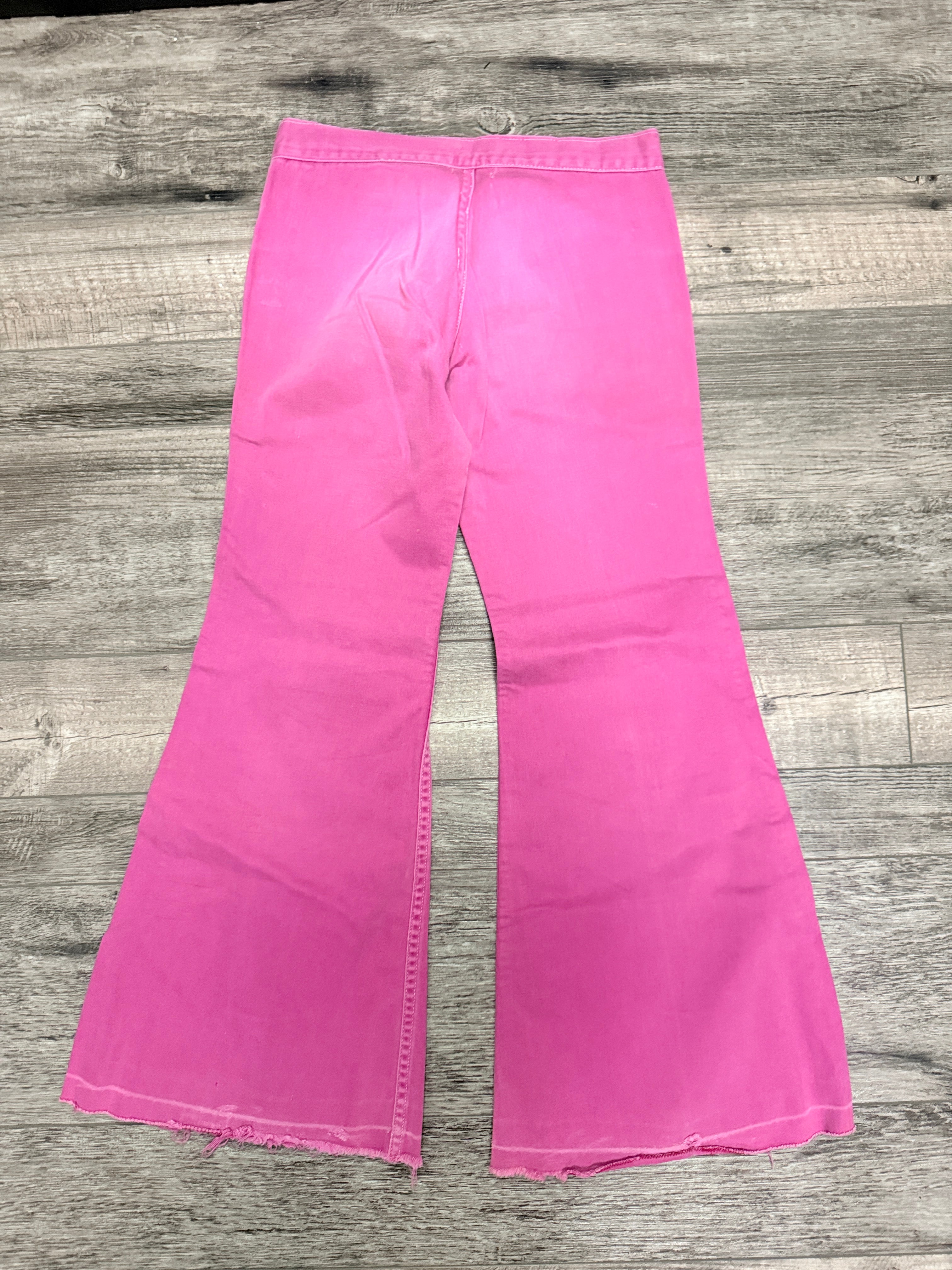 VTG 70’s PINK FLARE JEANS