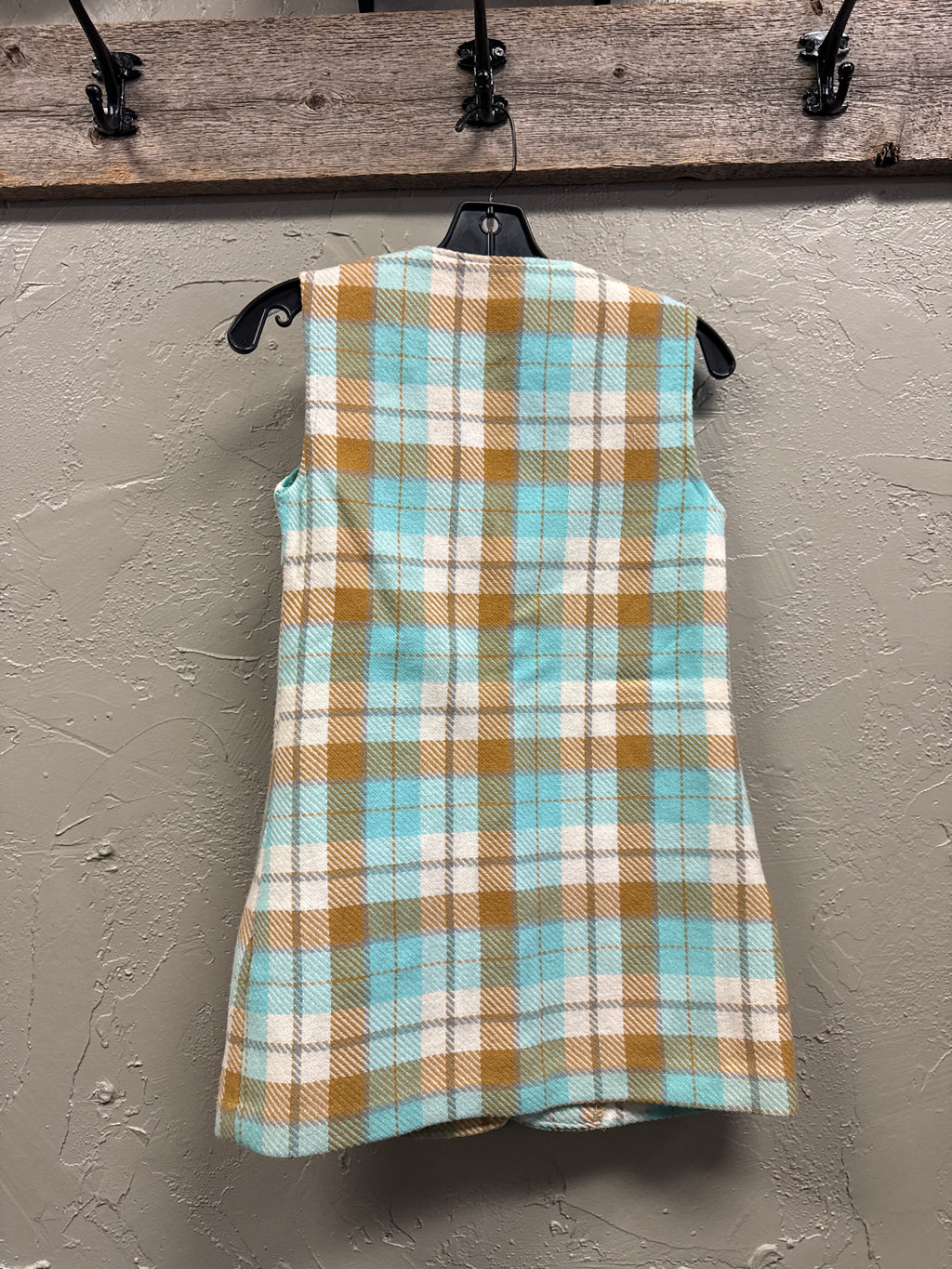 VTG SPORTS-MATE PLAID VEST
