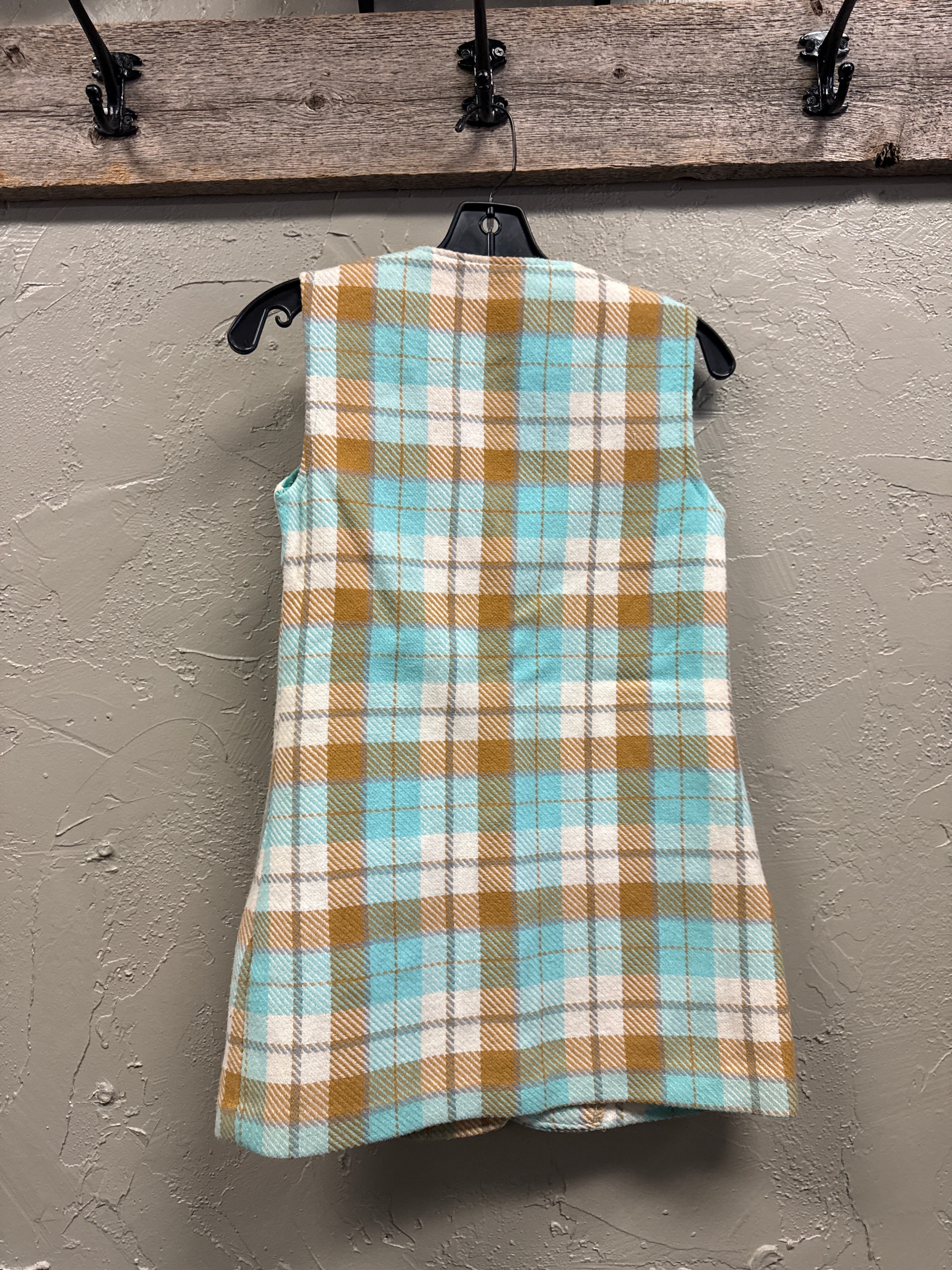 VTG SPORTS-MATE PLAID VEST