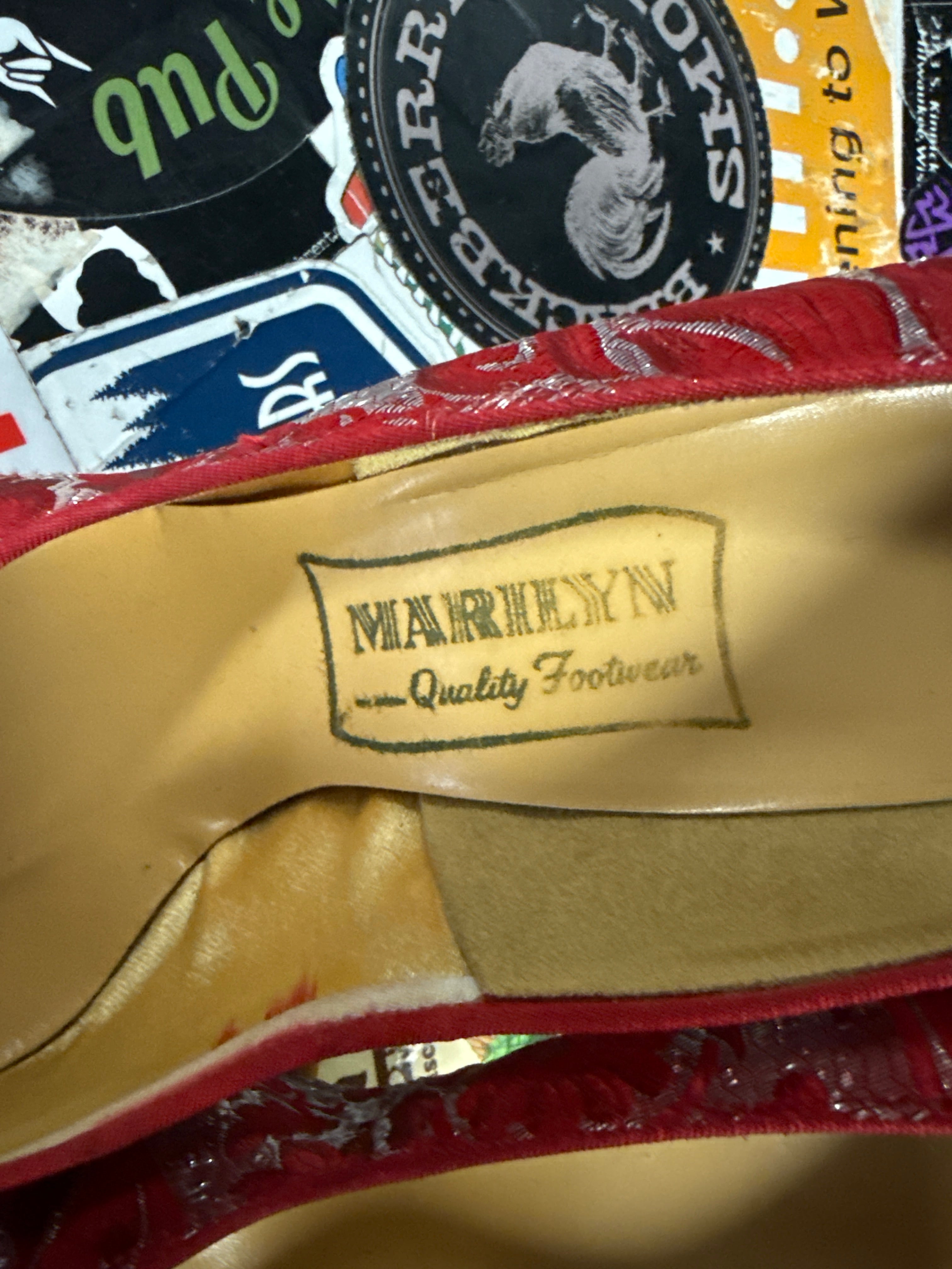 VTG MARILYN BROCADE PUMPS