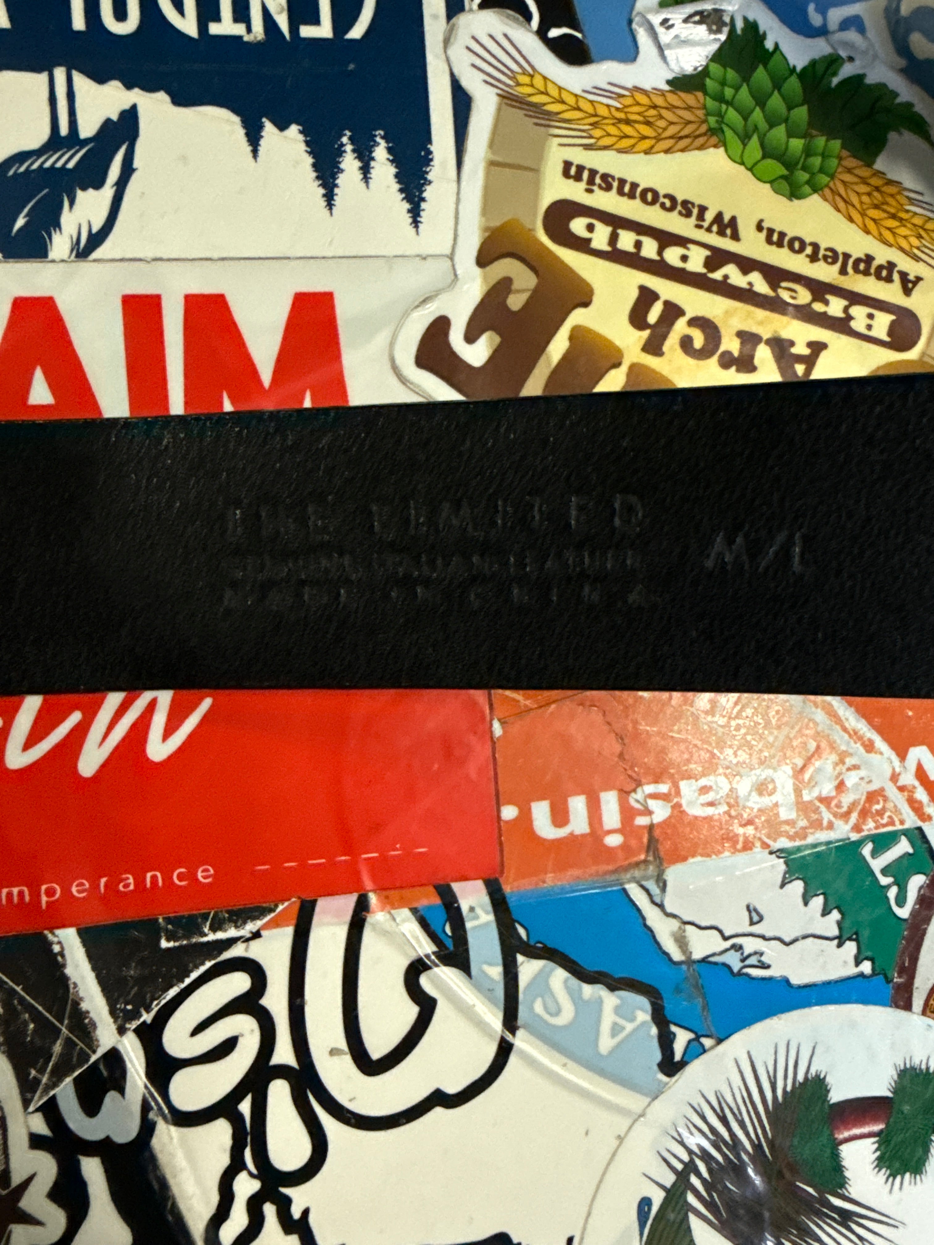 THE LIMITED SLIDE-FIT LEATHER BELT