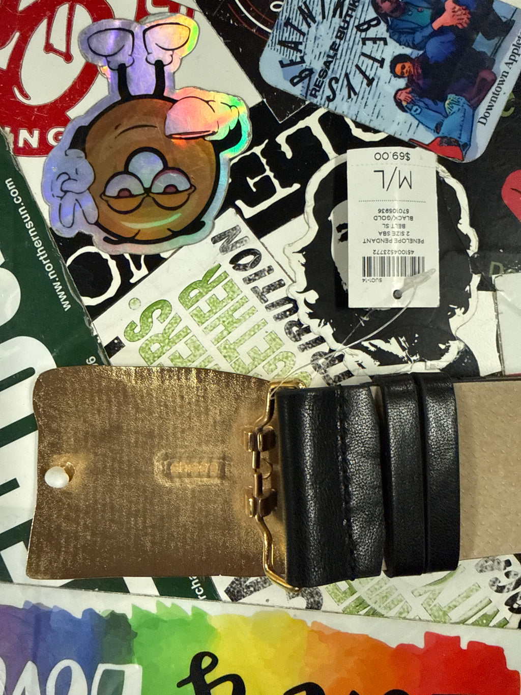 NWT CHICOS STATEMENT BELT (org$69)