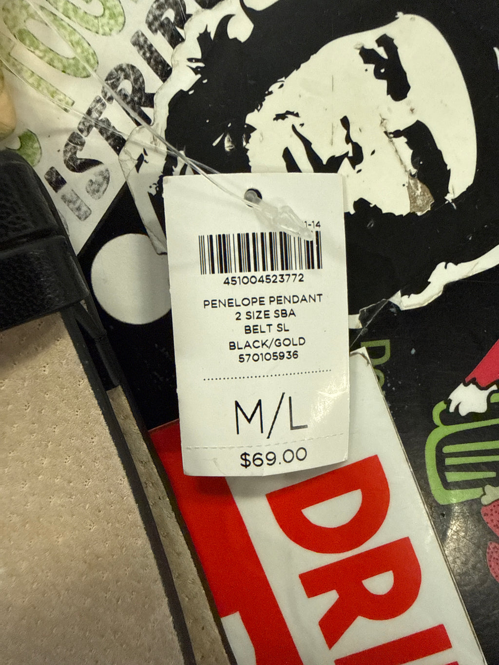 NWT CHICOS STATEMENT BELT (org$69)