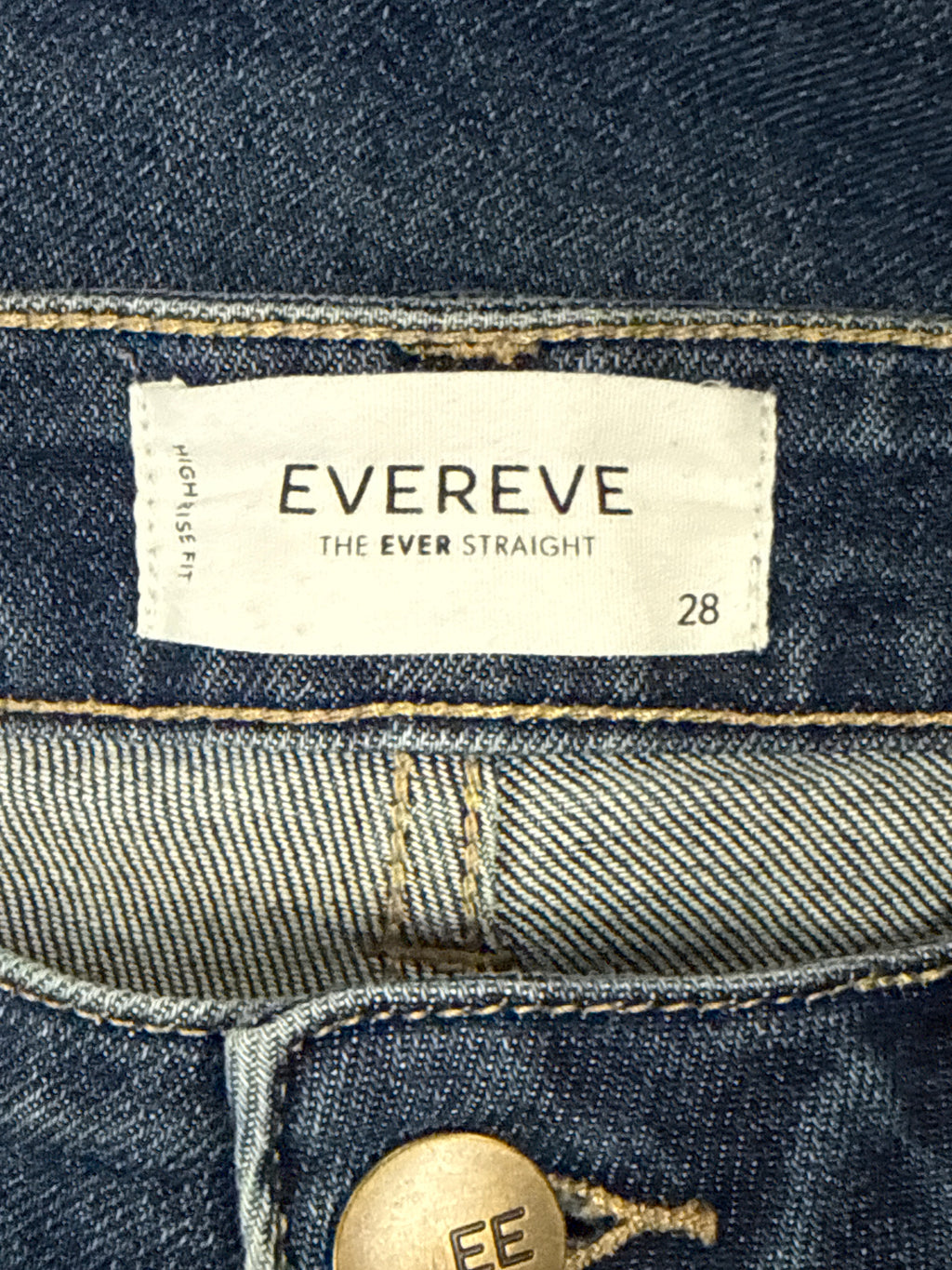 EVEREVE STRAIGHT CUFFED JEAN (org$138)