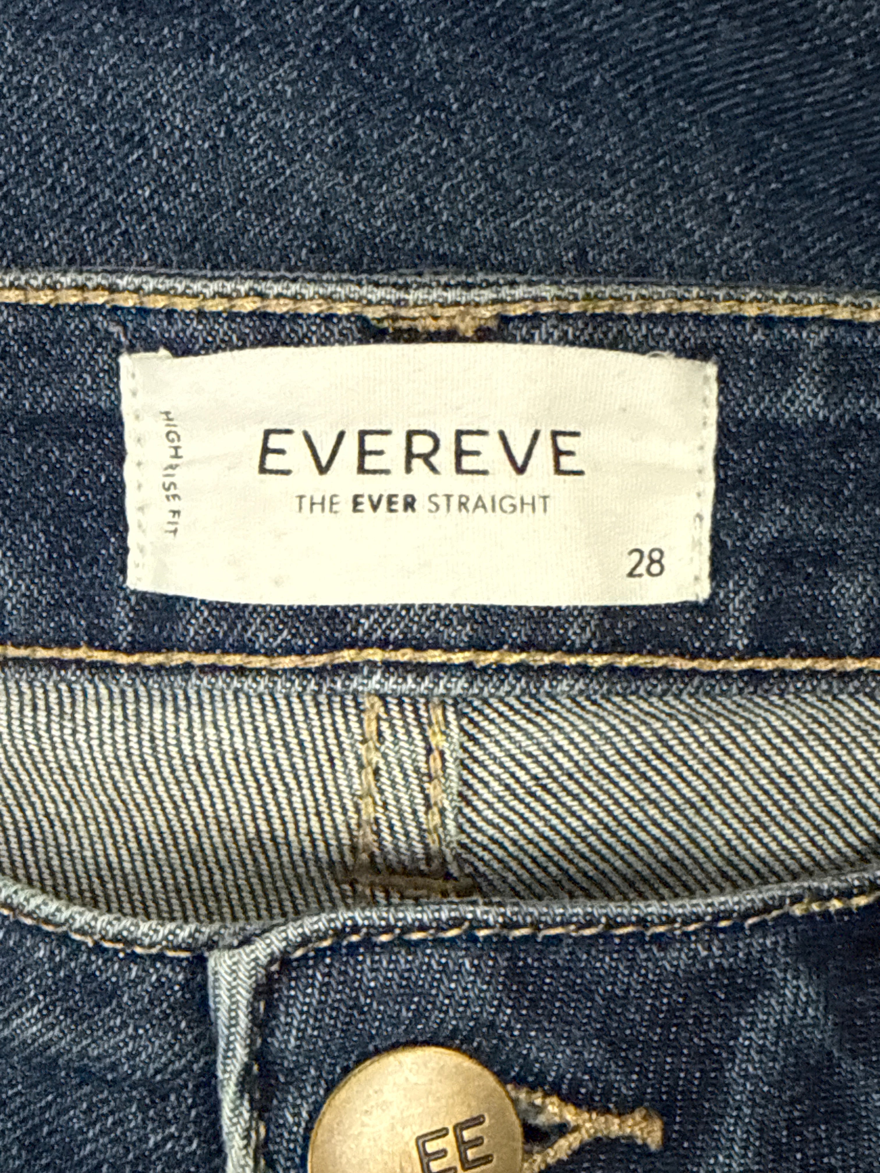 EVEREVE STRAIGHT CUFFED JEAN (org$138)