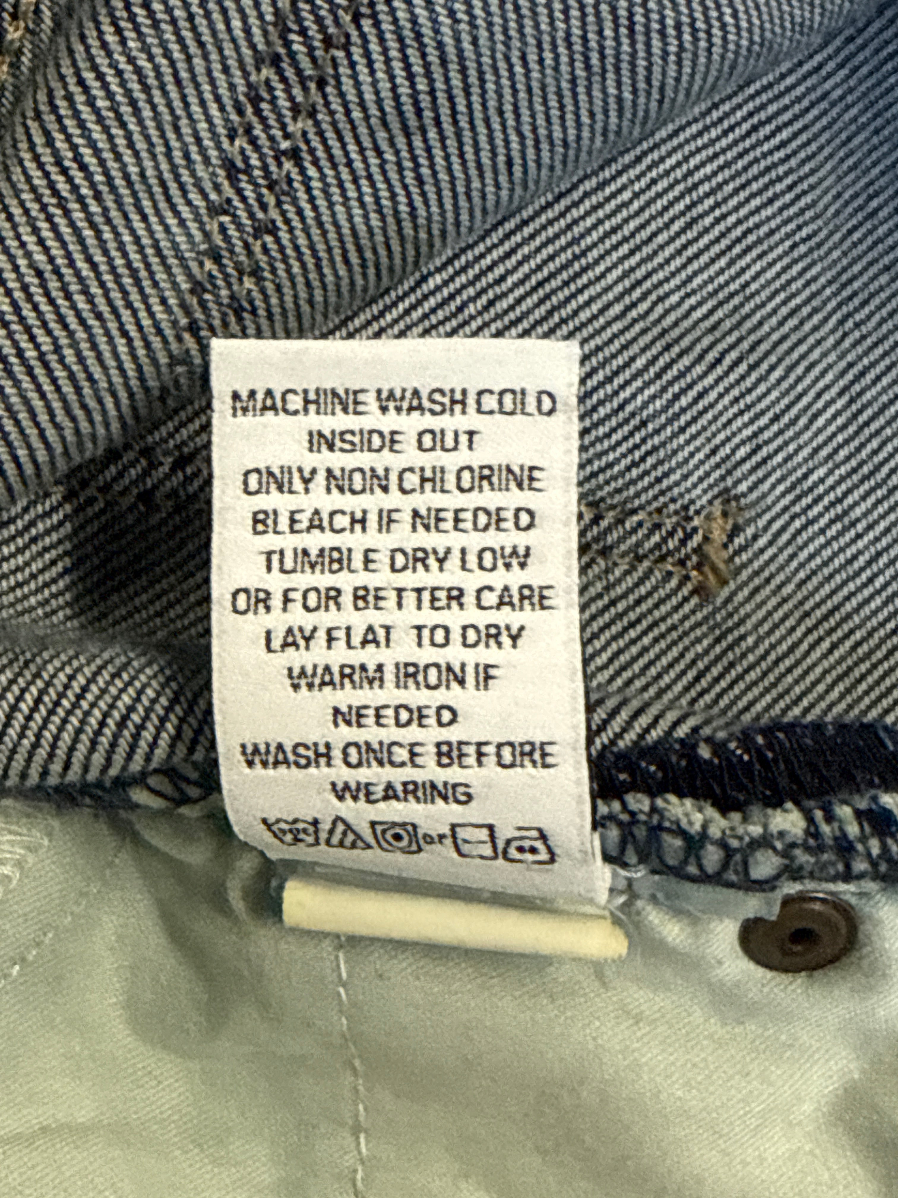 EVEREVE STRAIGHT CUFFED JEAN (org$138)