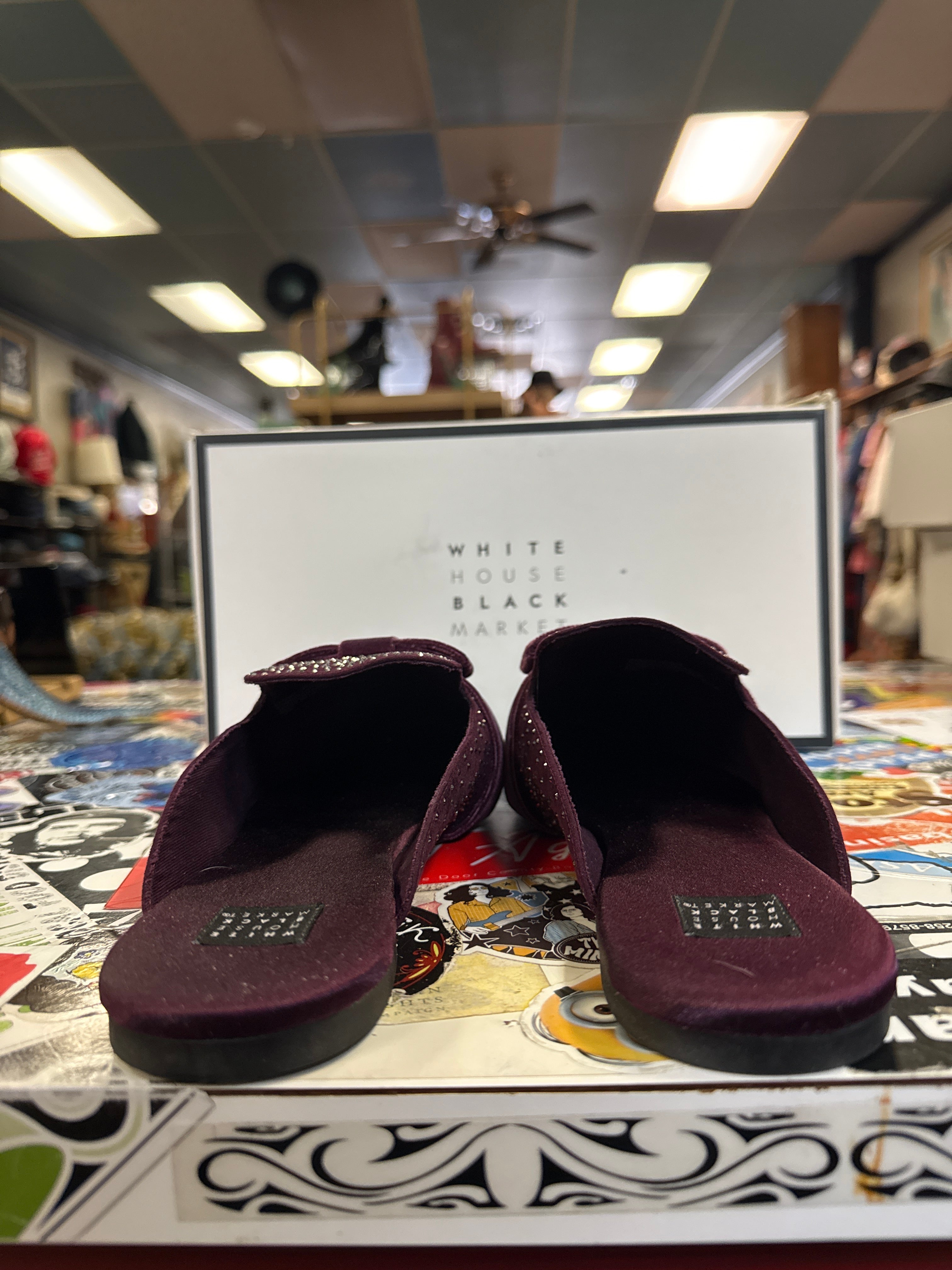 NIB WHBM BLAIRE SPARKLE SLIDE (org$98)