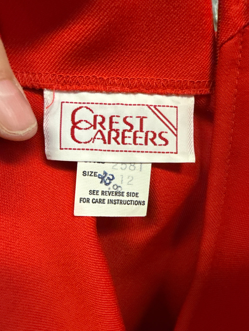VTG CREST CAREERS DRESS