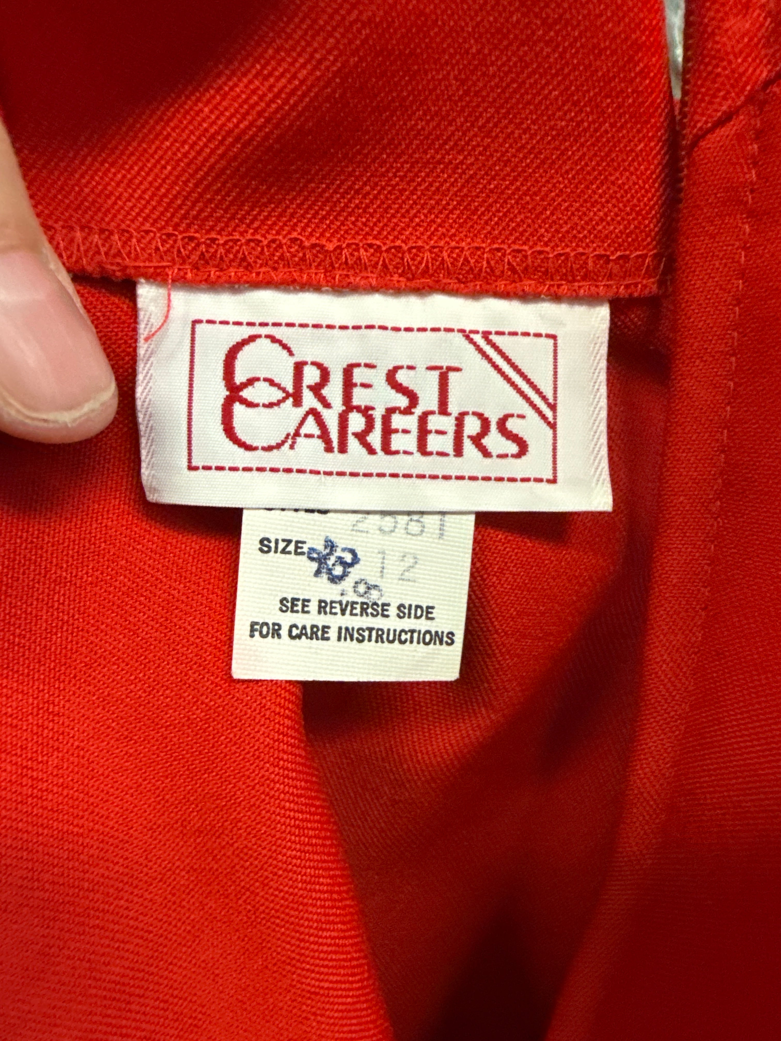 VTG CREST CAREERS DRESS