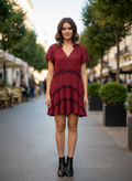Anthropologie Tiered Mini Dress (org$138)