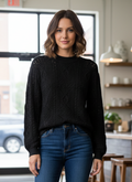 WHBM MOCK NECK POINTELLE SWEATER (org$99)