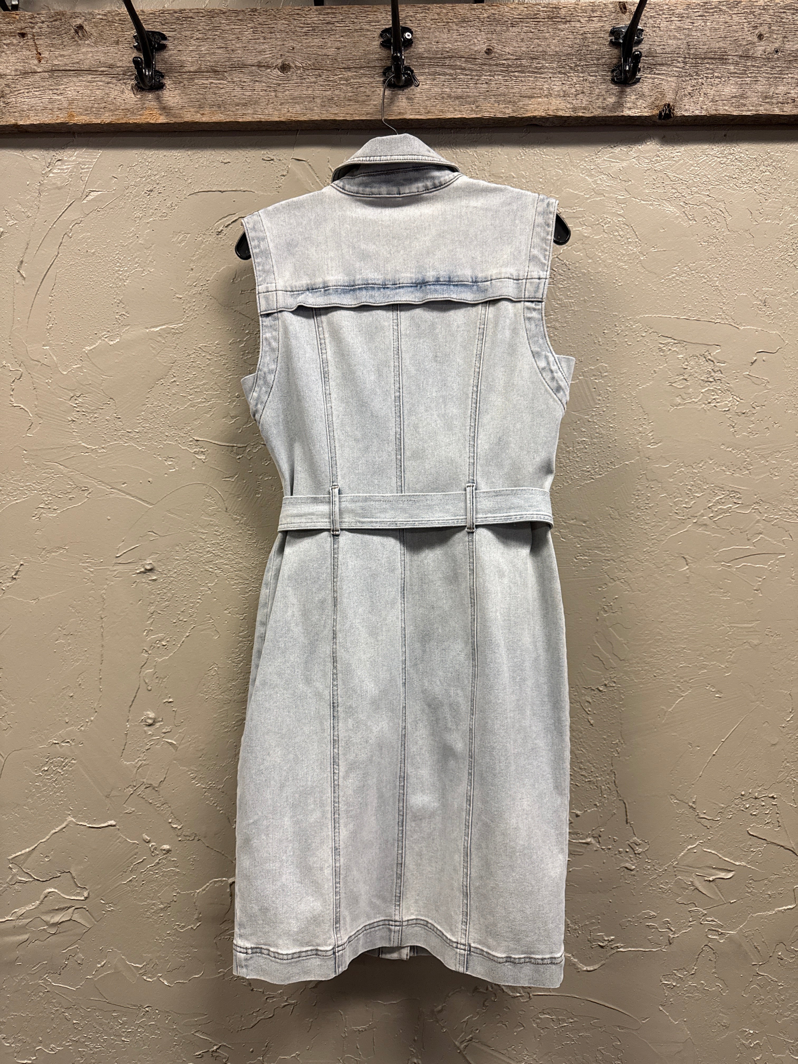 NWOT WHBM Denim Sheath Dress (org$160)