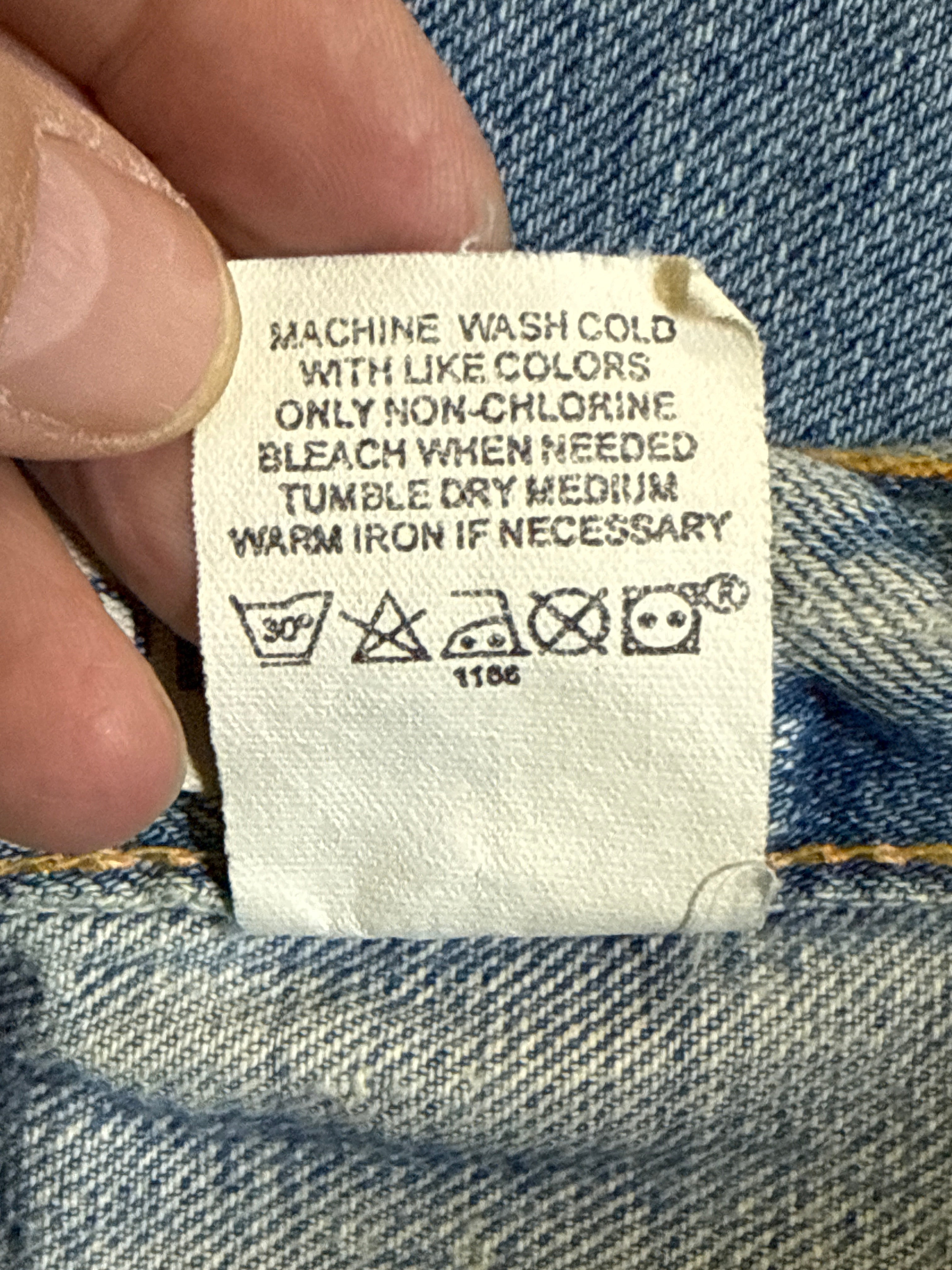 VTG GAP LONG AND LEAN JEAN