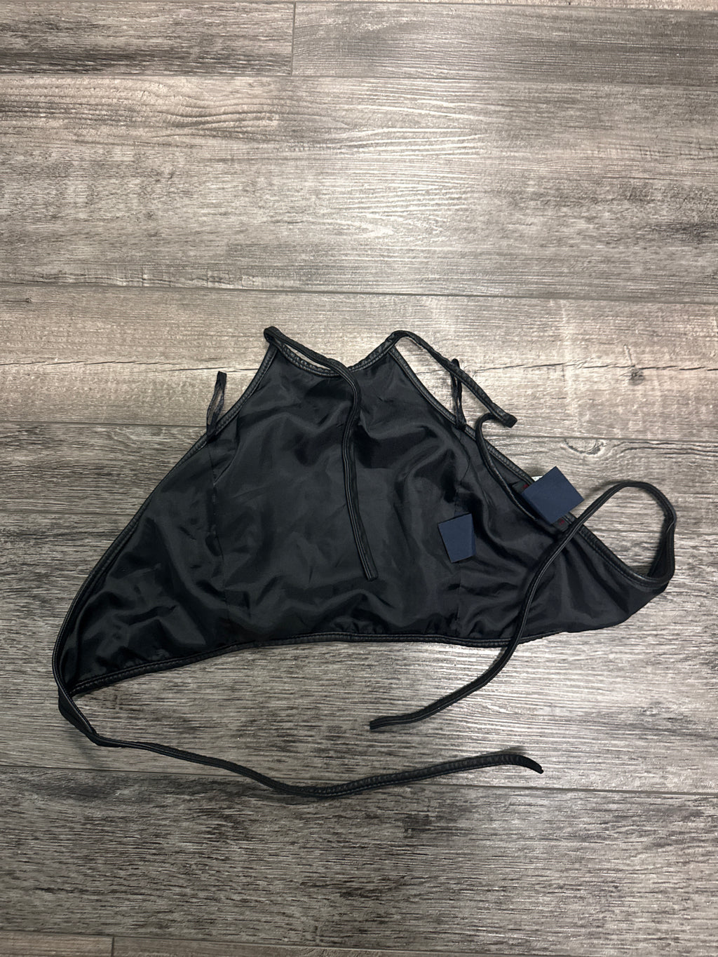 VTG RALPH LAUREN LEATHER HALTER