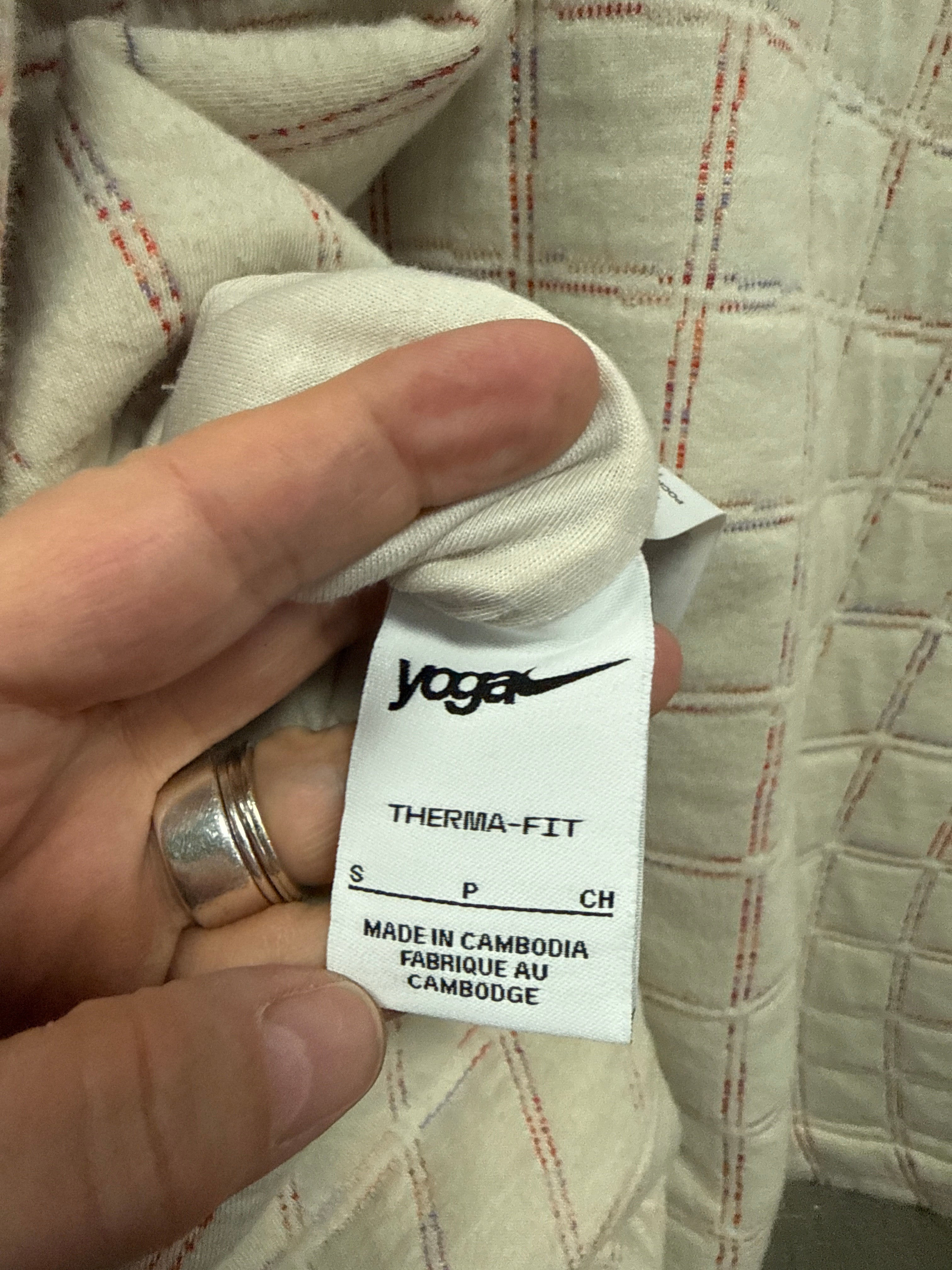 NIKE YOGA THERMA-FIT REVERSIBLE CARDI (org$140)